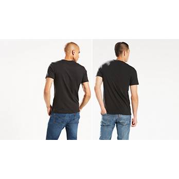 Slim Fit V-Neck Tee Shirt (2-pack) 2