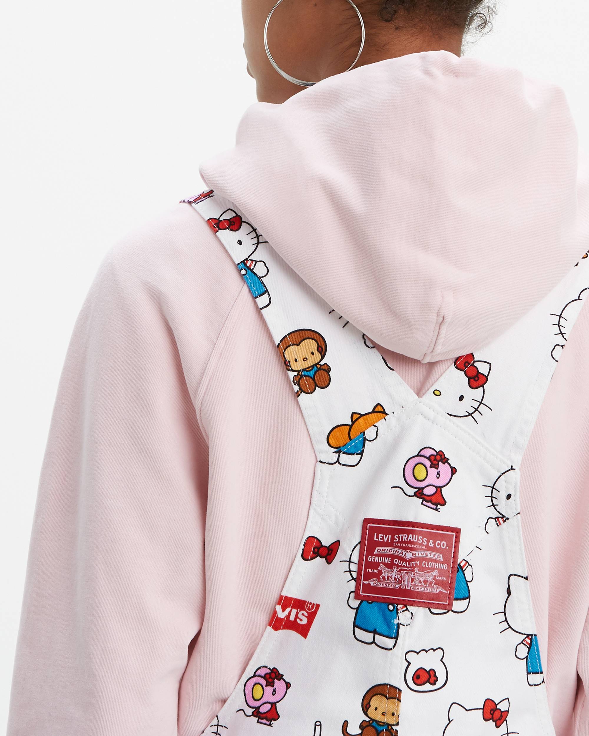 Levi's® x Hello Kitty Baggy Overalls 4