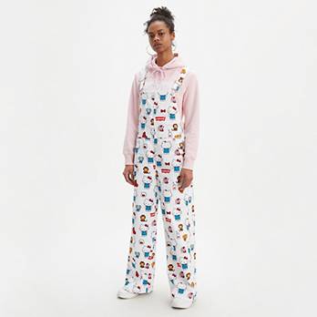 Levi's® x Hello Kitty Baggy Overalls 1