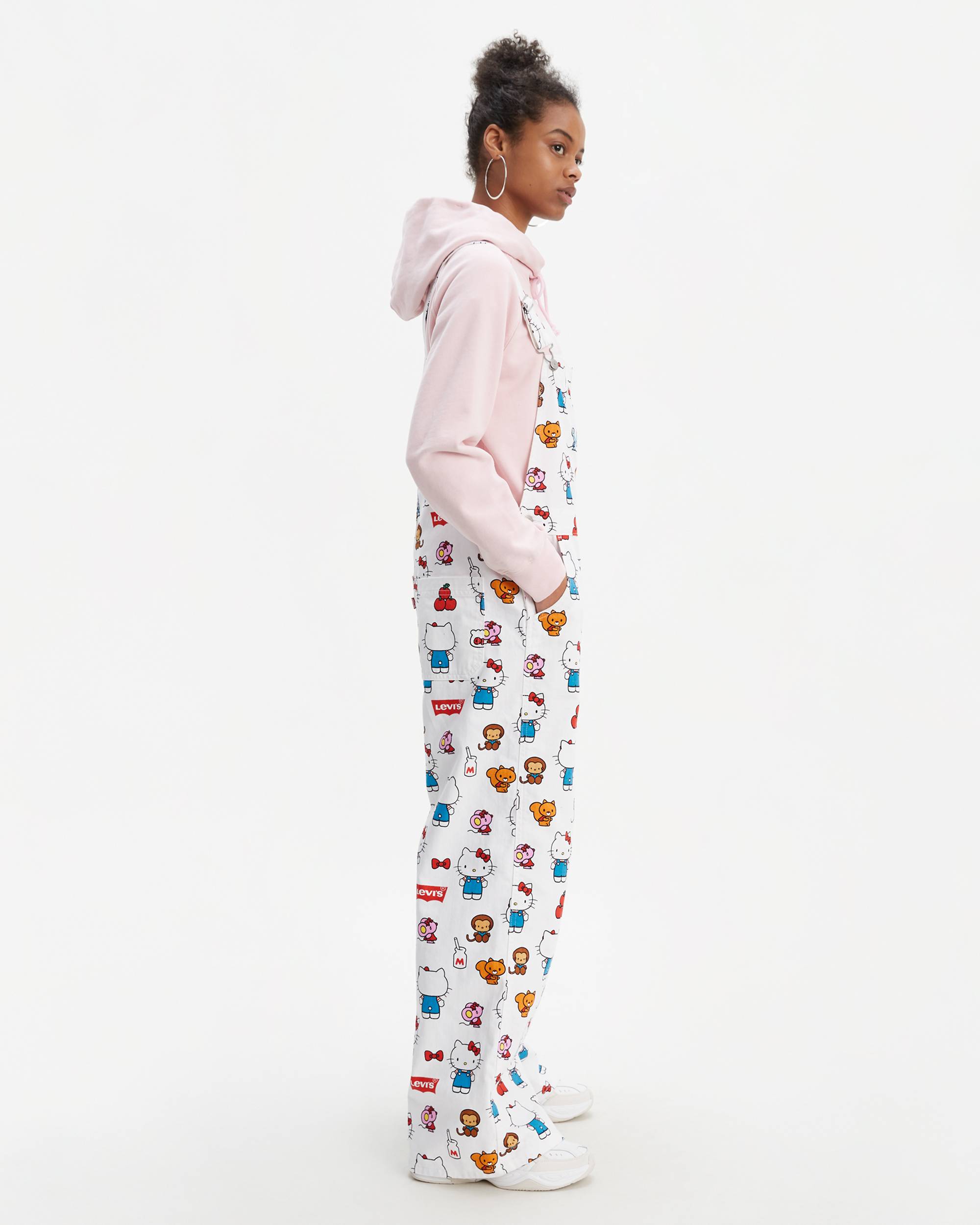 Levi's® x Hello Kitty Baggy Overalls 3