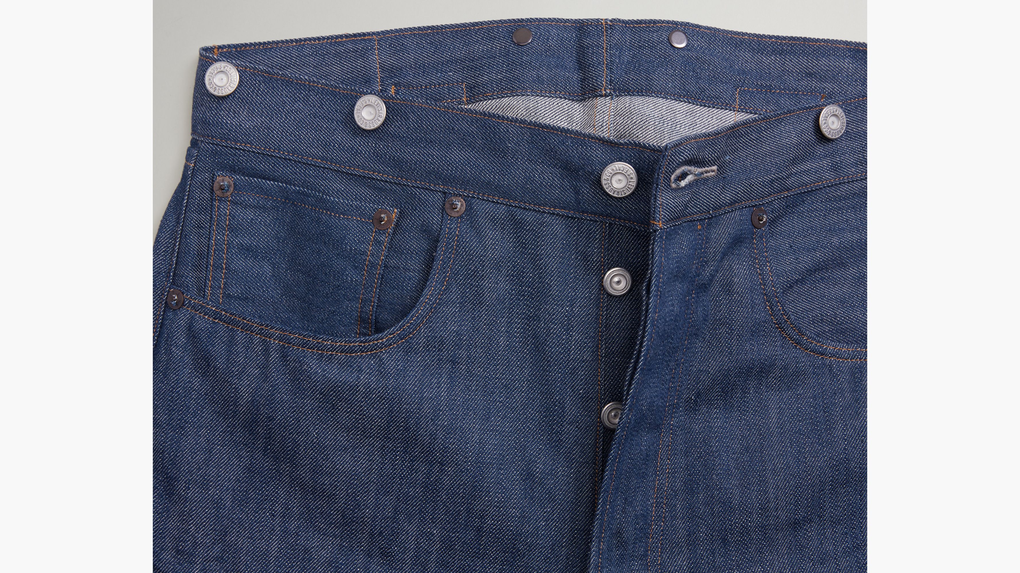 LVC LEVIS Vintage Clothing 1890 501 Bandit Selvedge Jeans Cotton Blue  Men's 27