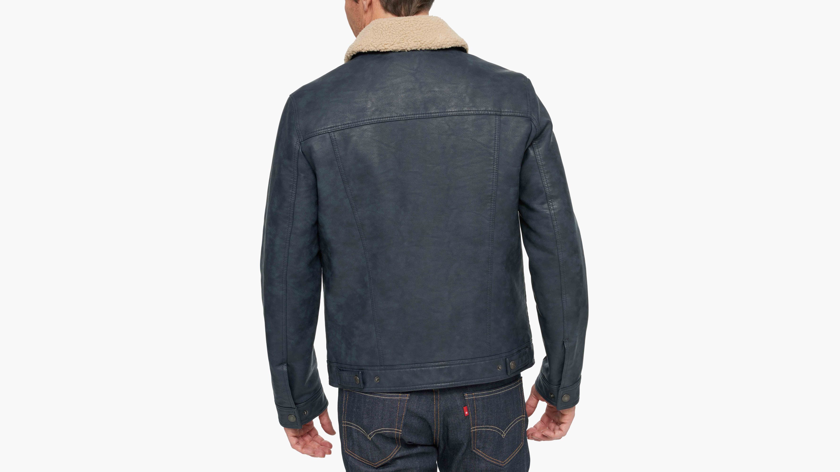 Classic Trucker Jacket with Removable Sherpa Collar