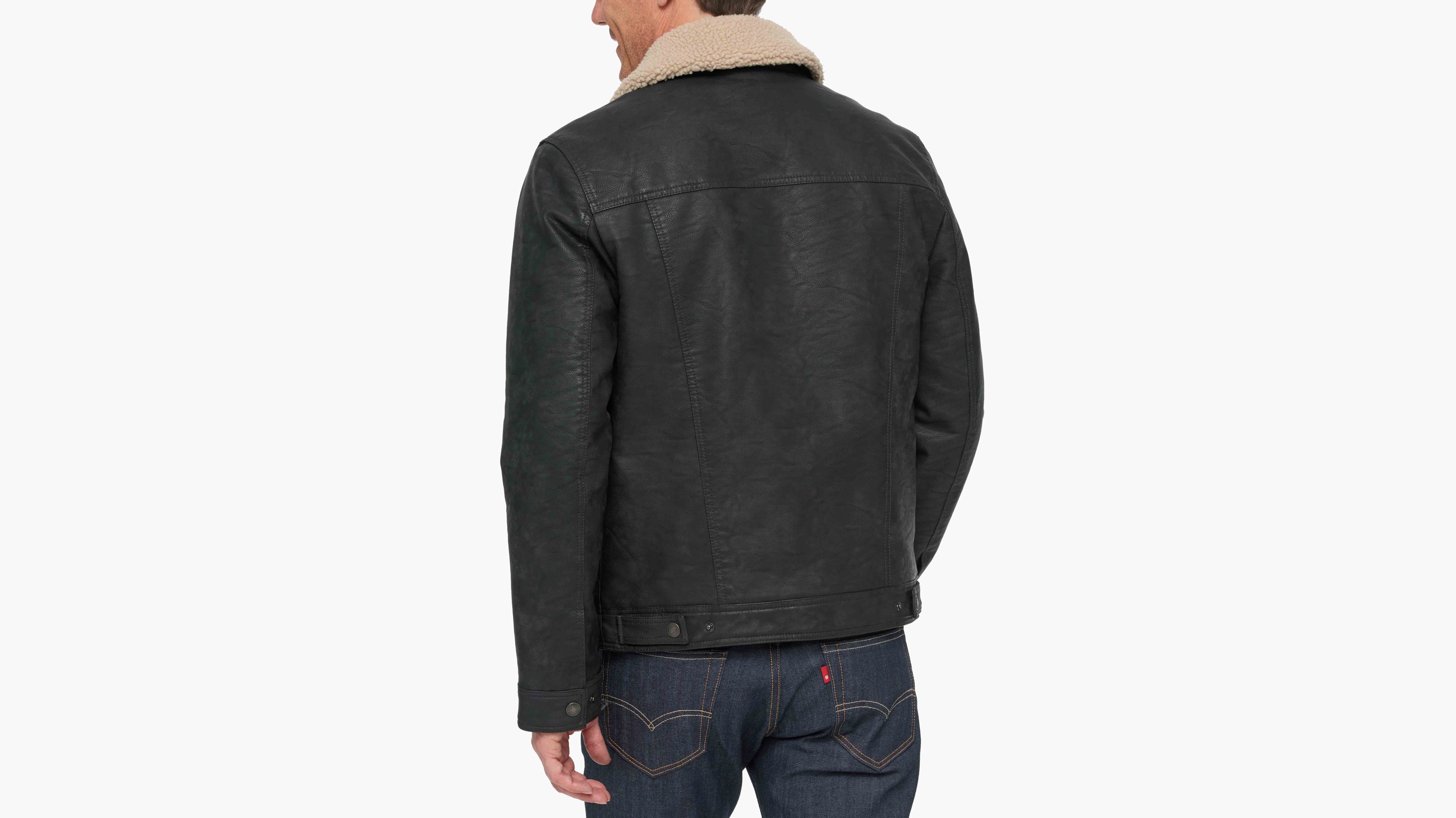 Levi's sherpa 2025 collar jacket