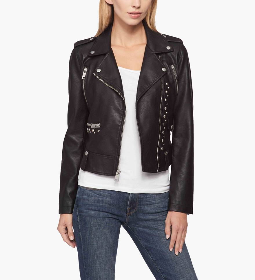 Faux Leather Moto Jacket - | Levi's® US