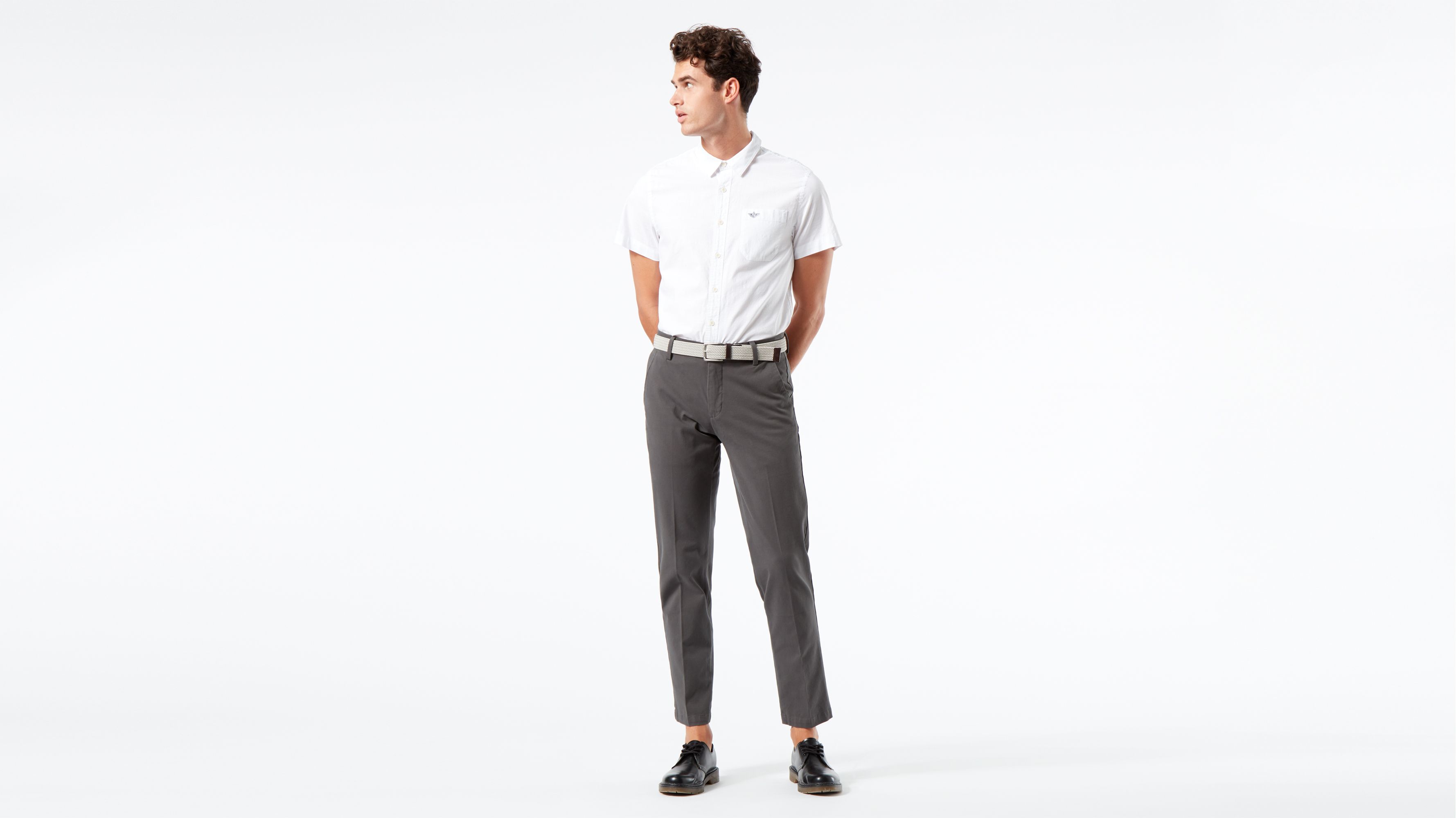 dockers workday khaki slim tapered fit
