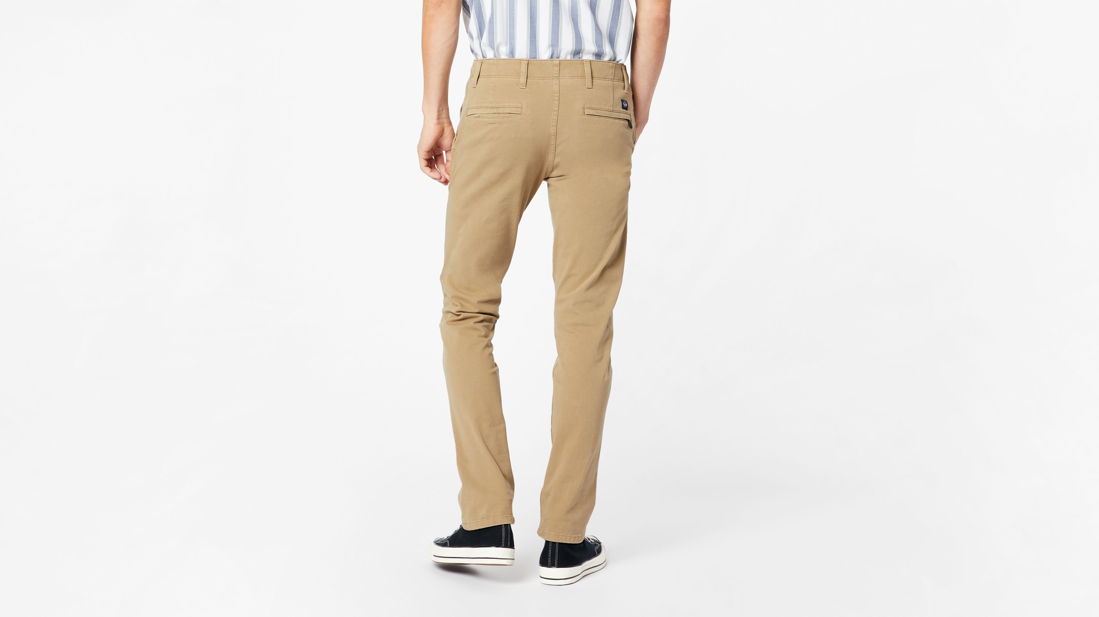 dockers alpha khaki skinny tapered fit