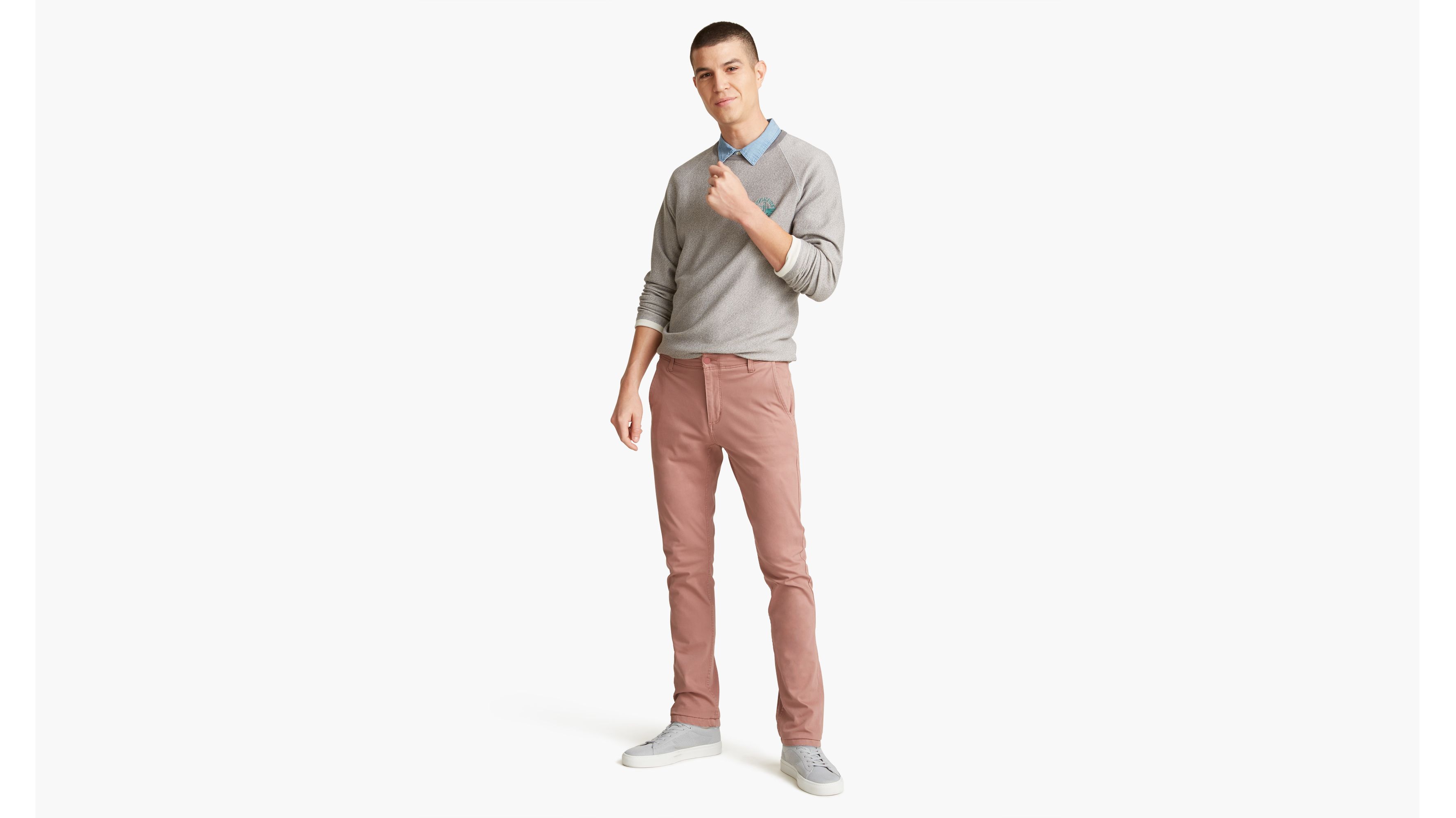 skinny khaki pants