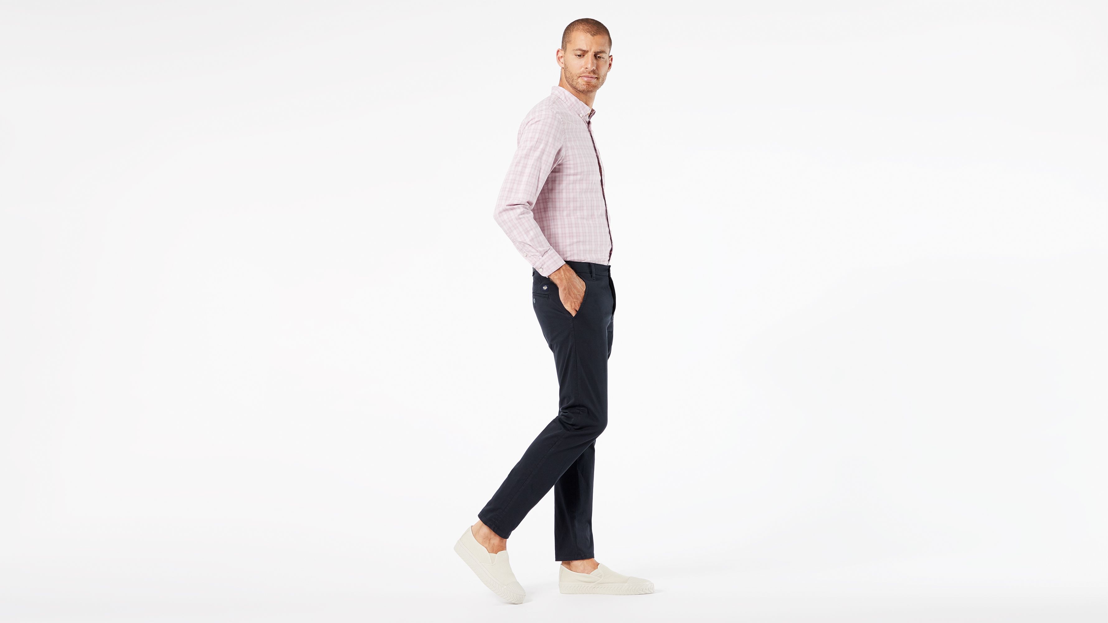 dockers alpha khaki supreme flex