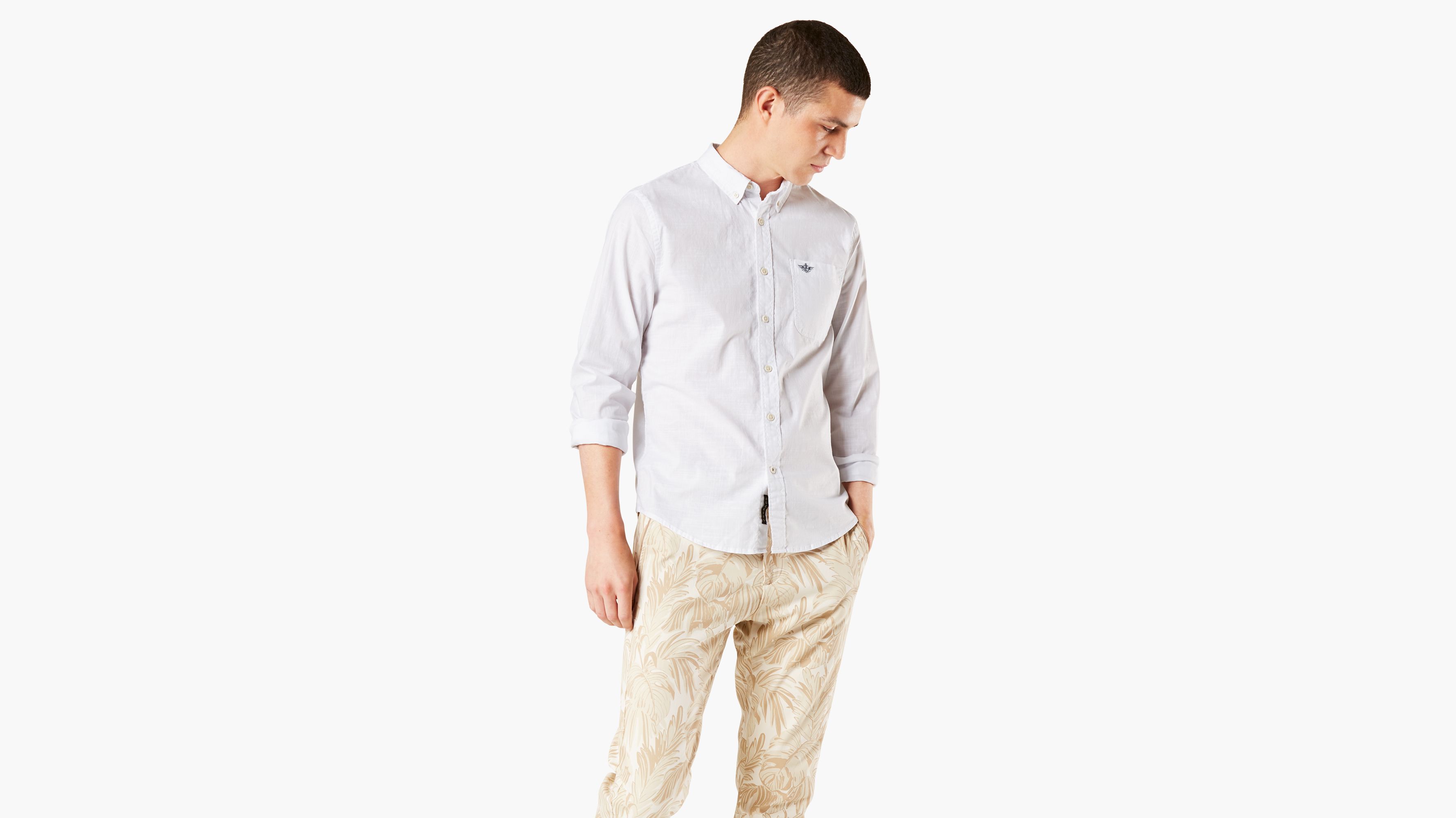 dockers slim fit shirt