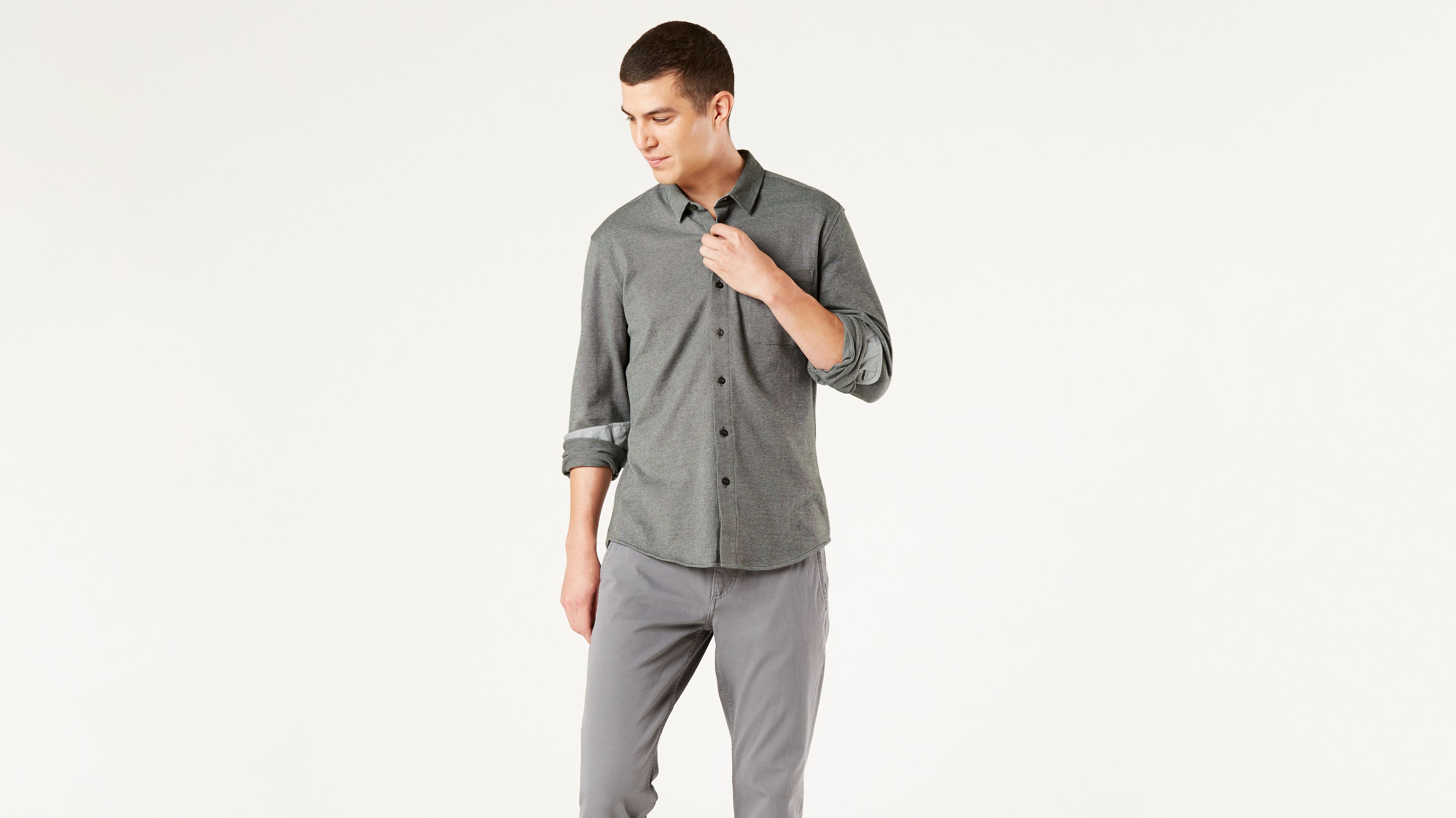 dockers slim fit shirt