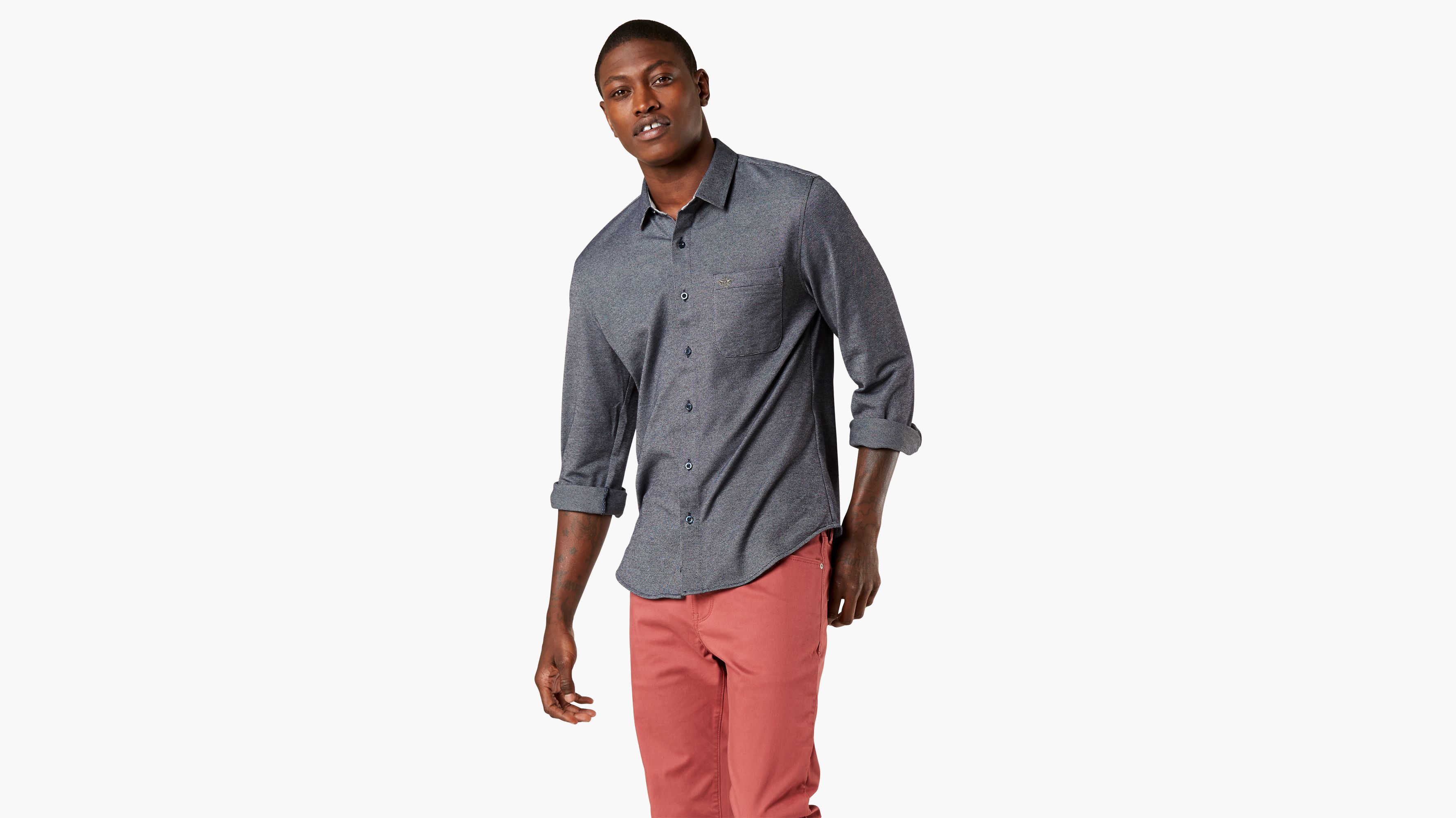 dockers slim fit shirt