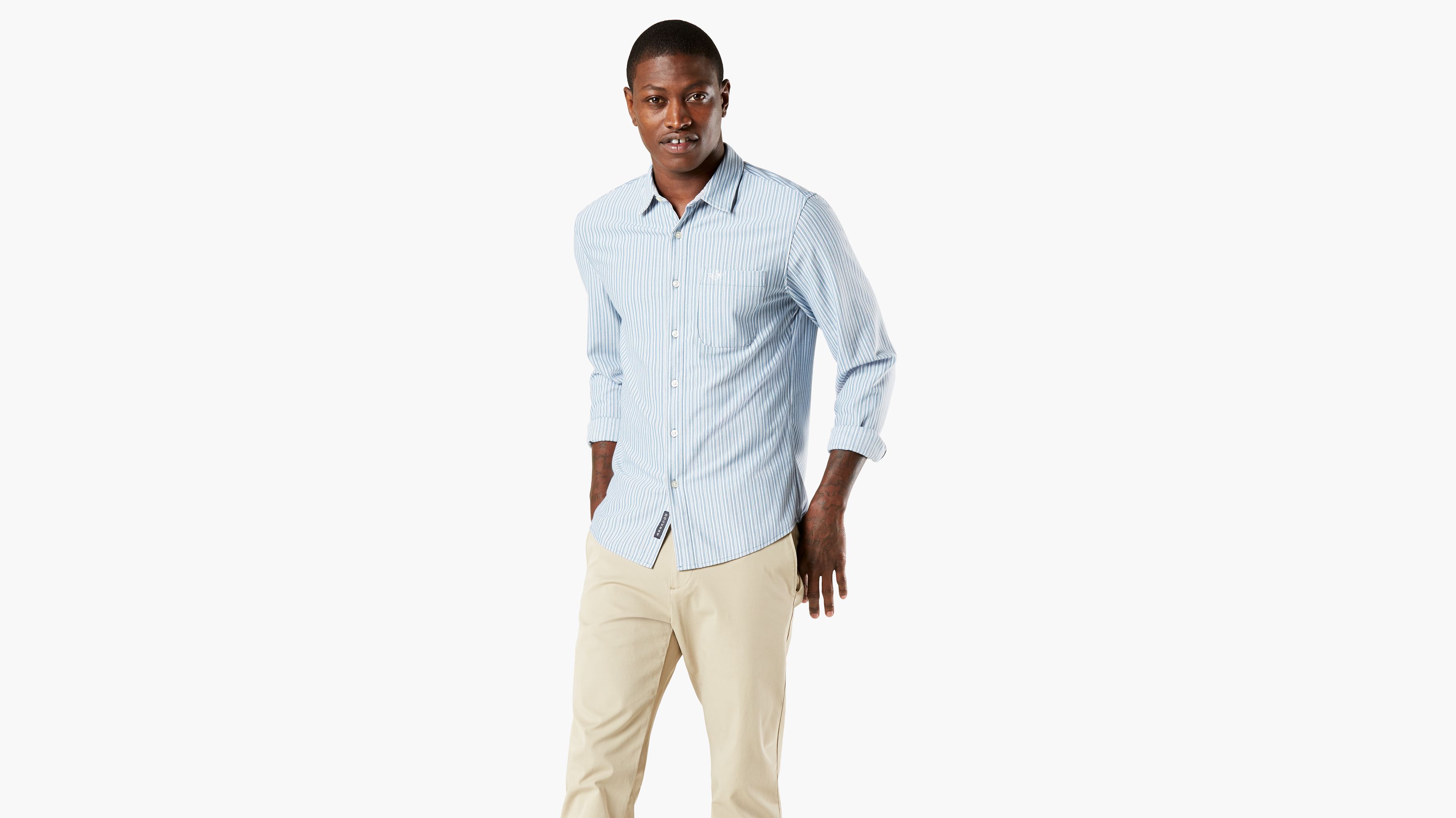 dockers slim fit shirt