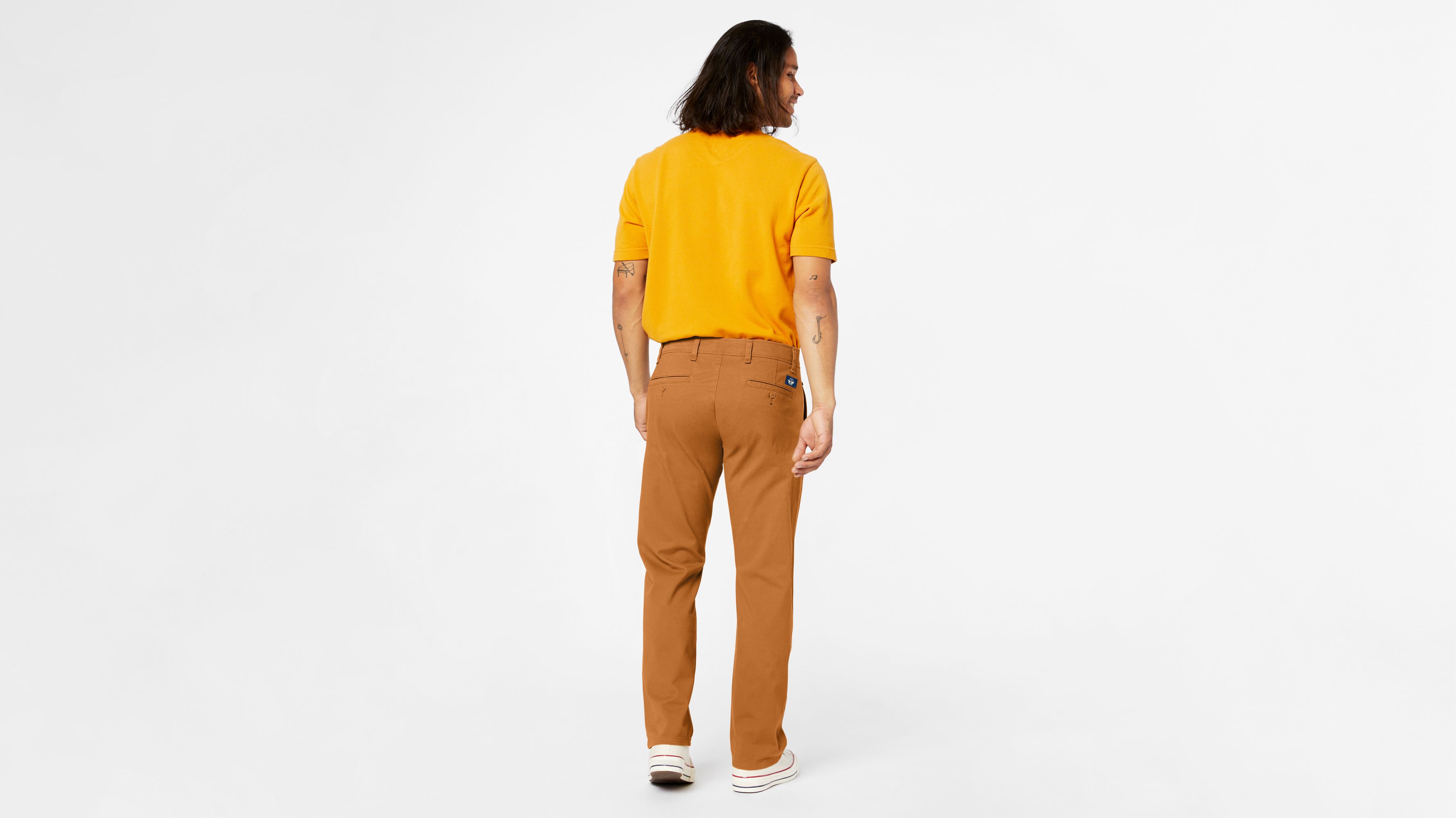 mens straight fit chinos