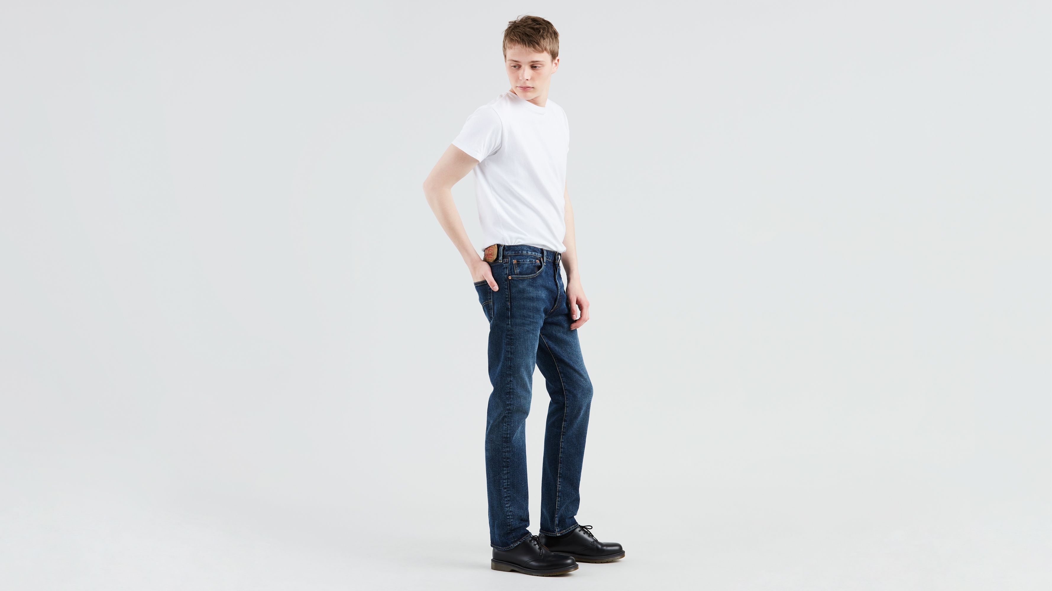 Mens levi cheap 501 stretch jeans