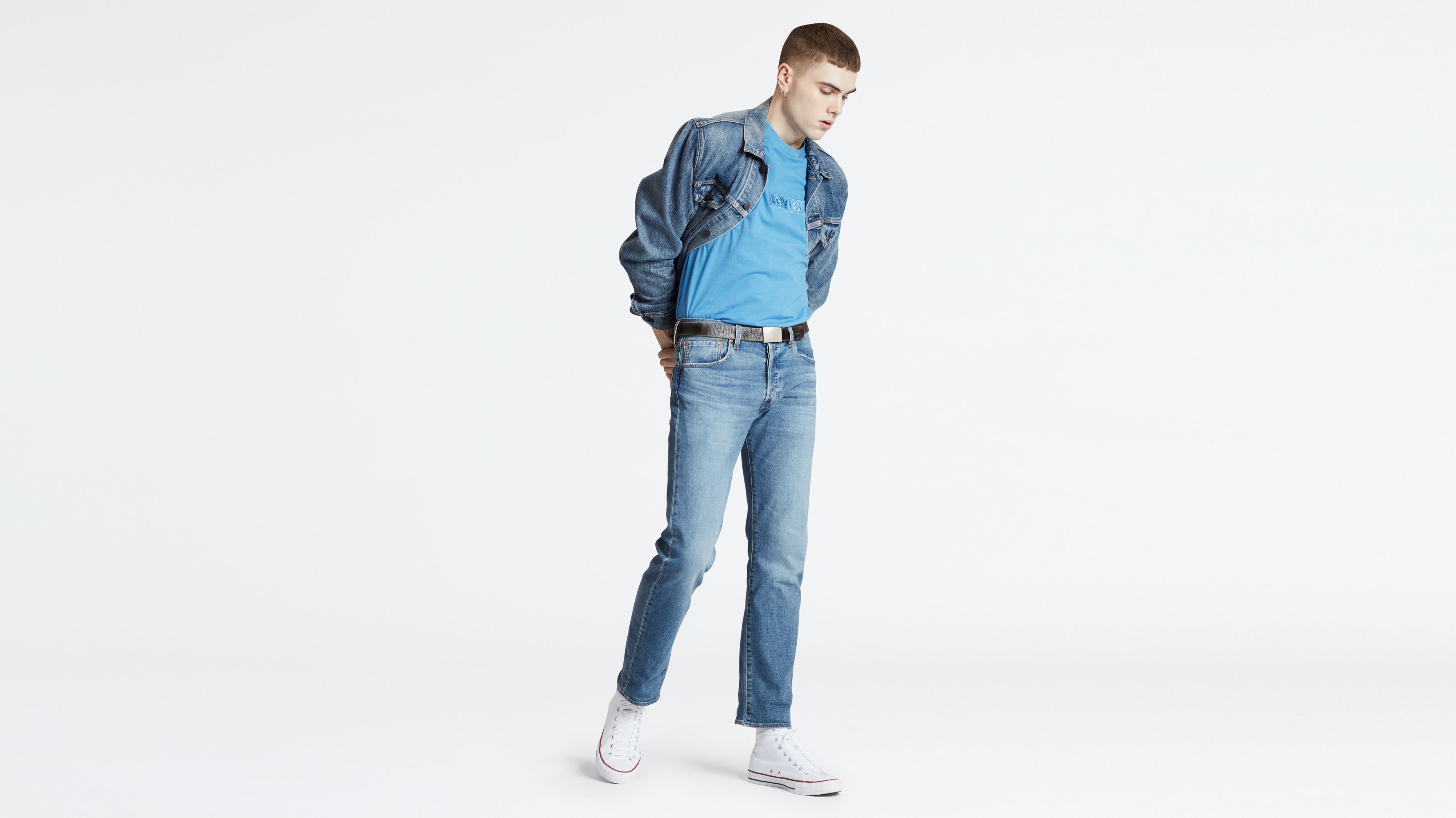 501® Levi's® Original Fit Jeans - Blue 