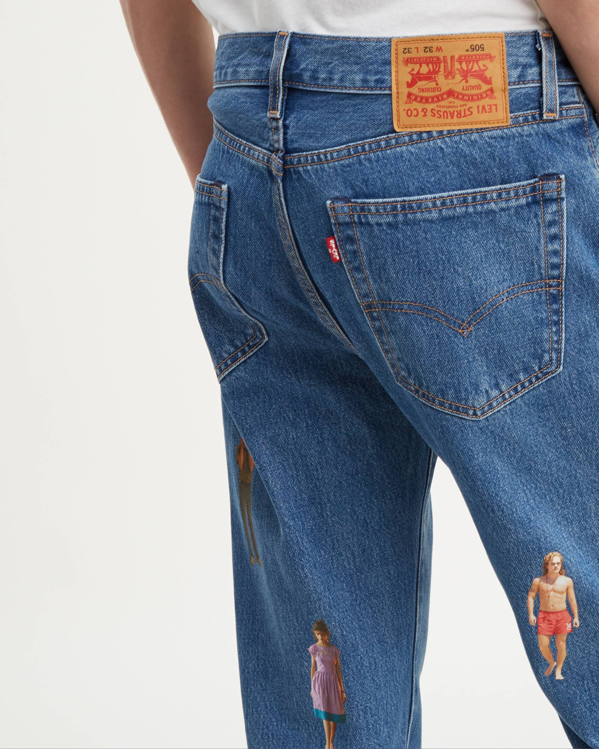 Levi's® x Stranger Things 505™ Regular Fit Men's Jeans 4