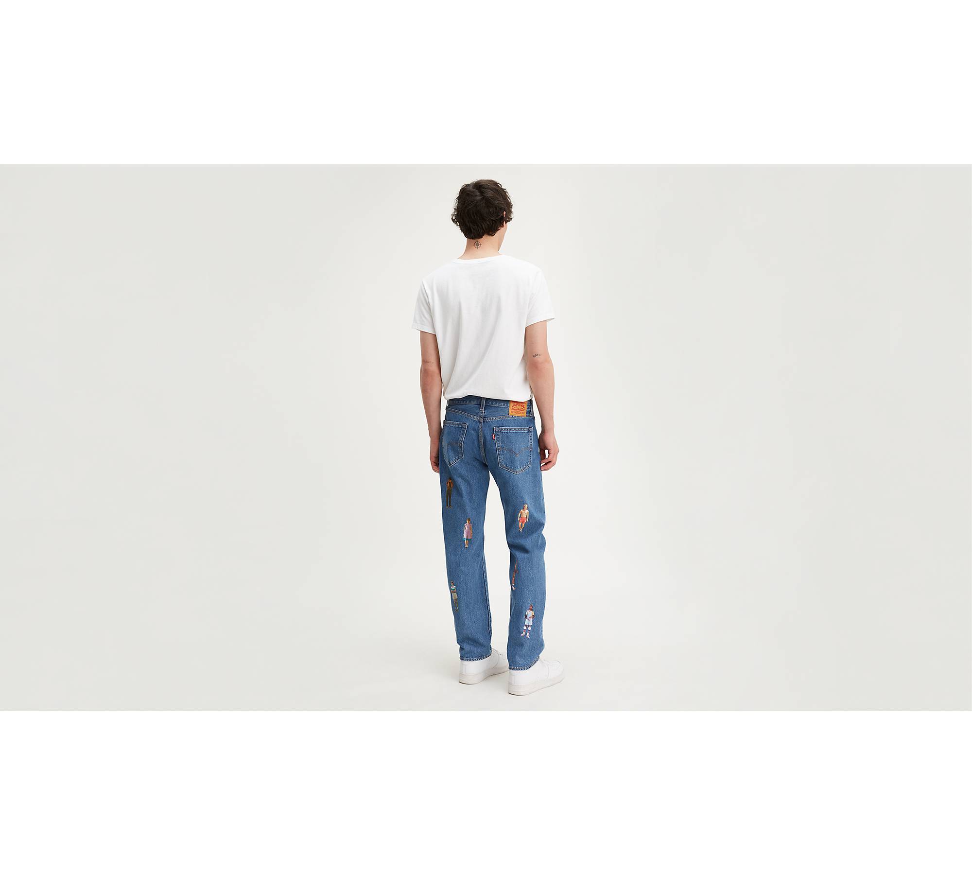 Levi's® X Stranger Things 505™ Regular Fit Men's Jeans - Blue | Levi's® US