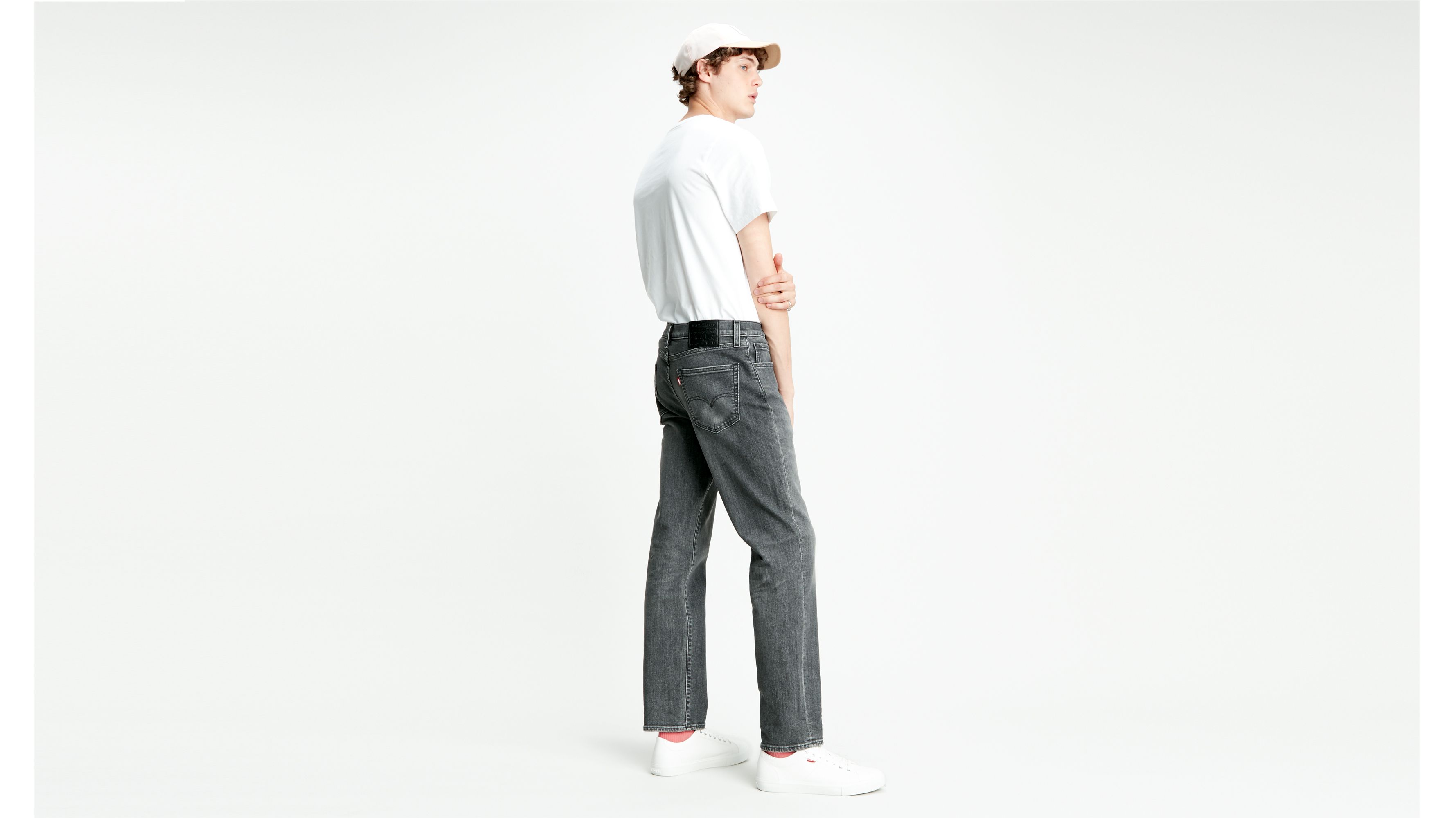 NUOVA linea uomo regular fit straight leg jeans denim Pantaloni Girovita Taglia 30 32 34 36 38