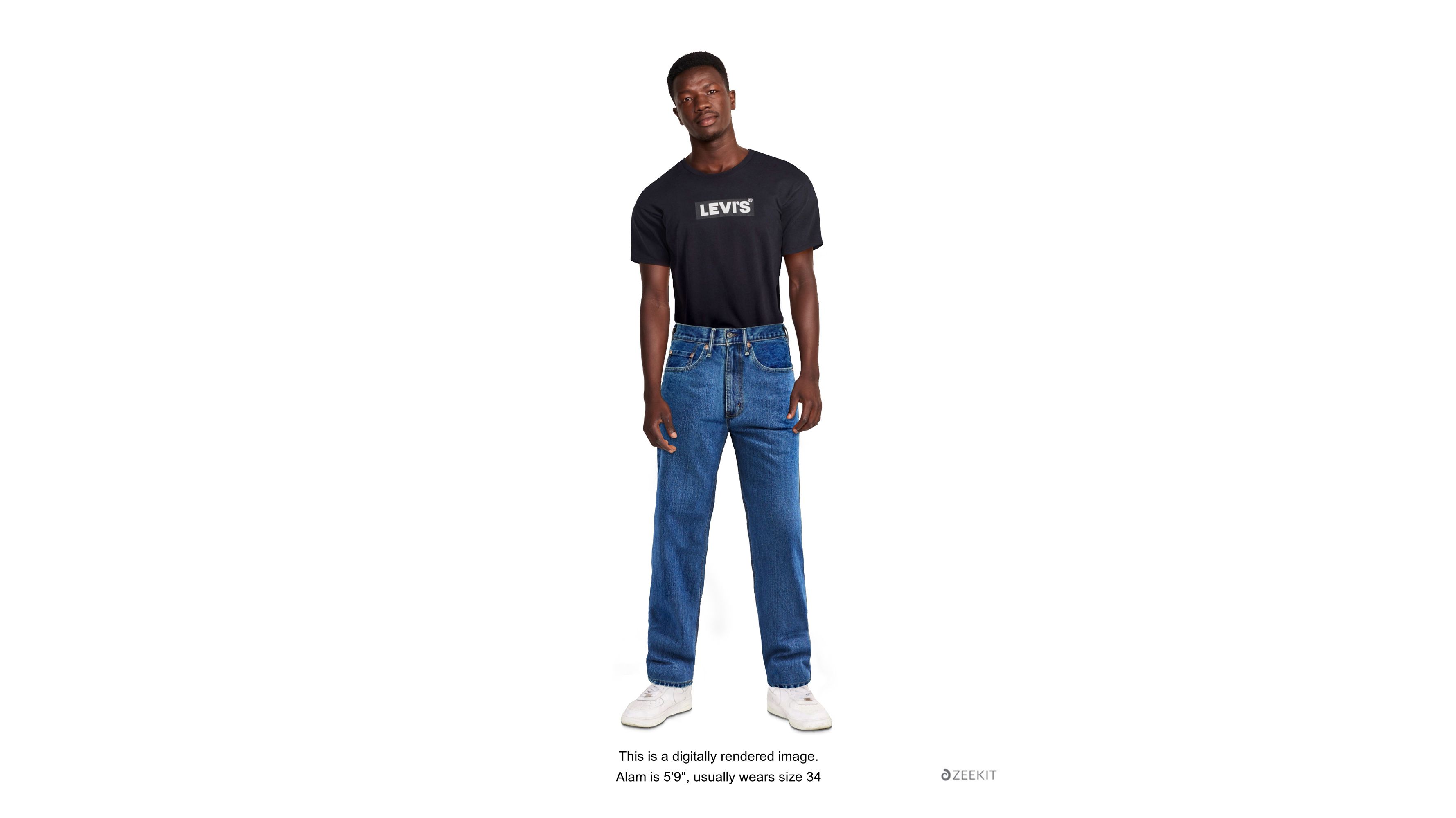mens levis 550 stretch jeans