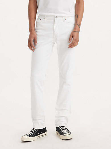 Top 31+ imagen levi’s 511 white mens jeans