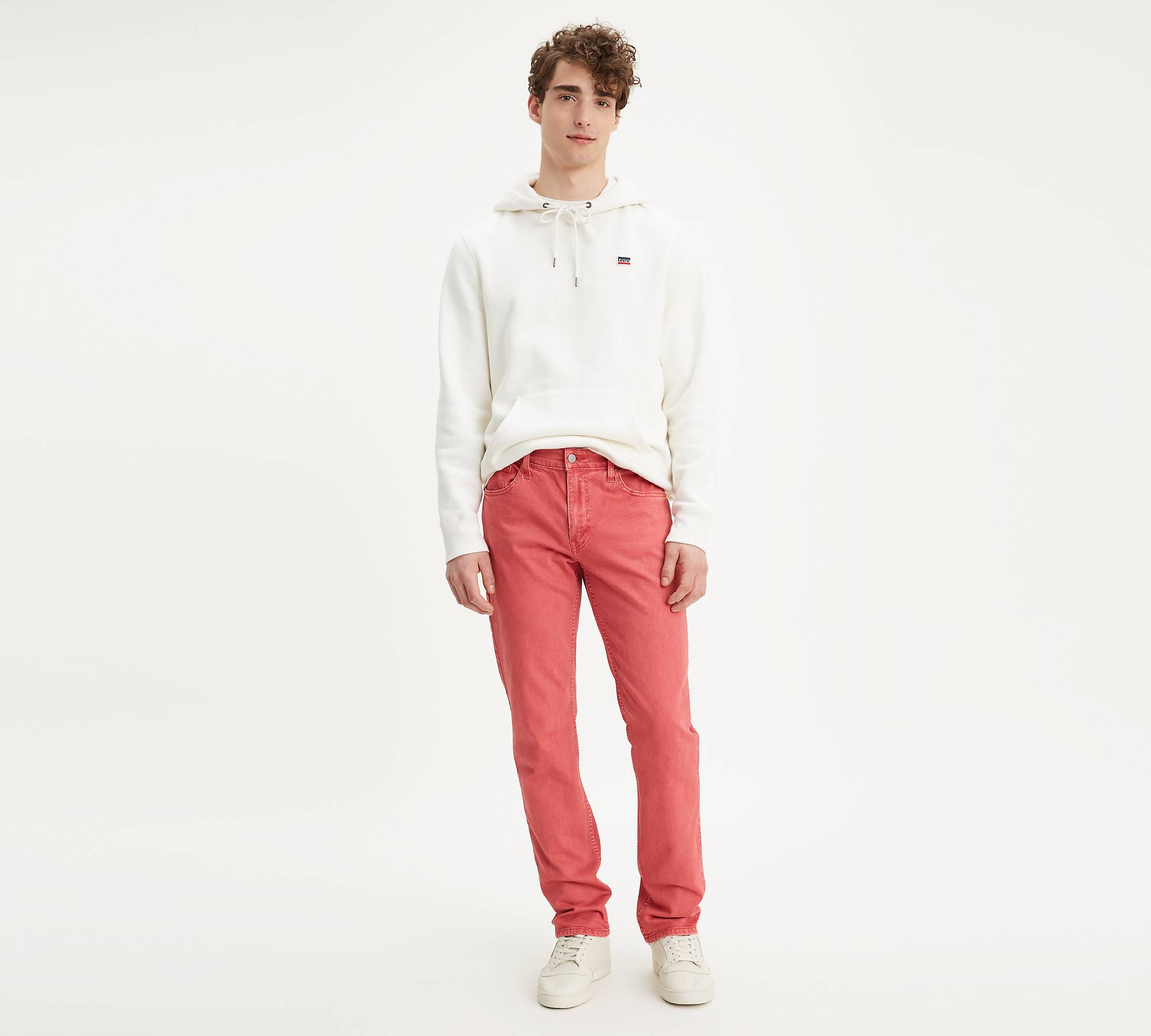 511™ Slim Fit Colored Men's Jeans - Pink | Levi's® US