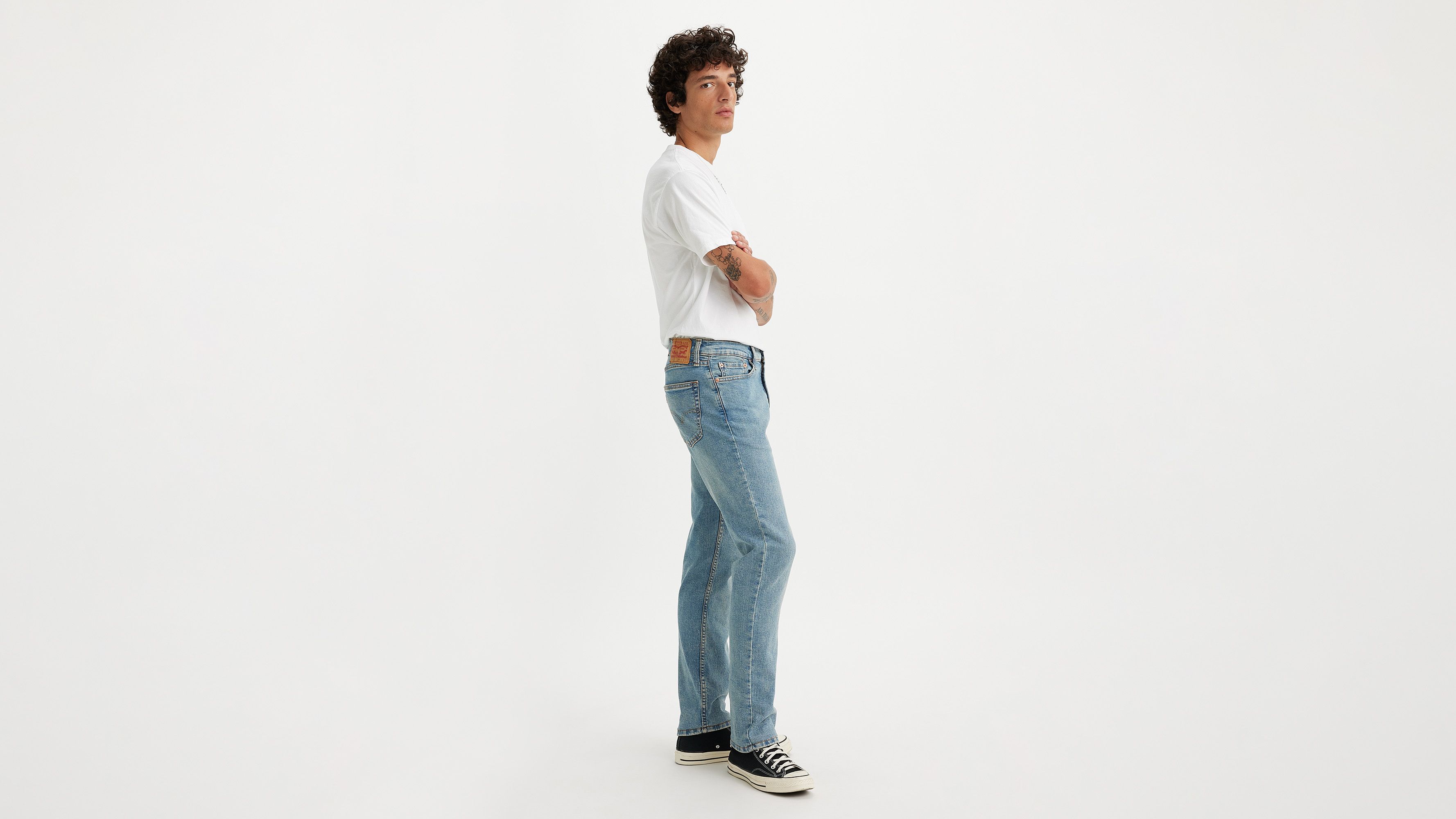 levi's 511 light wash jeans