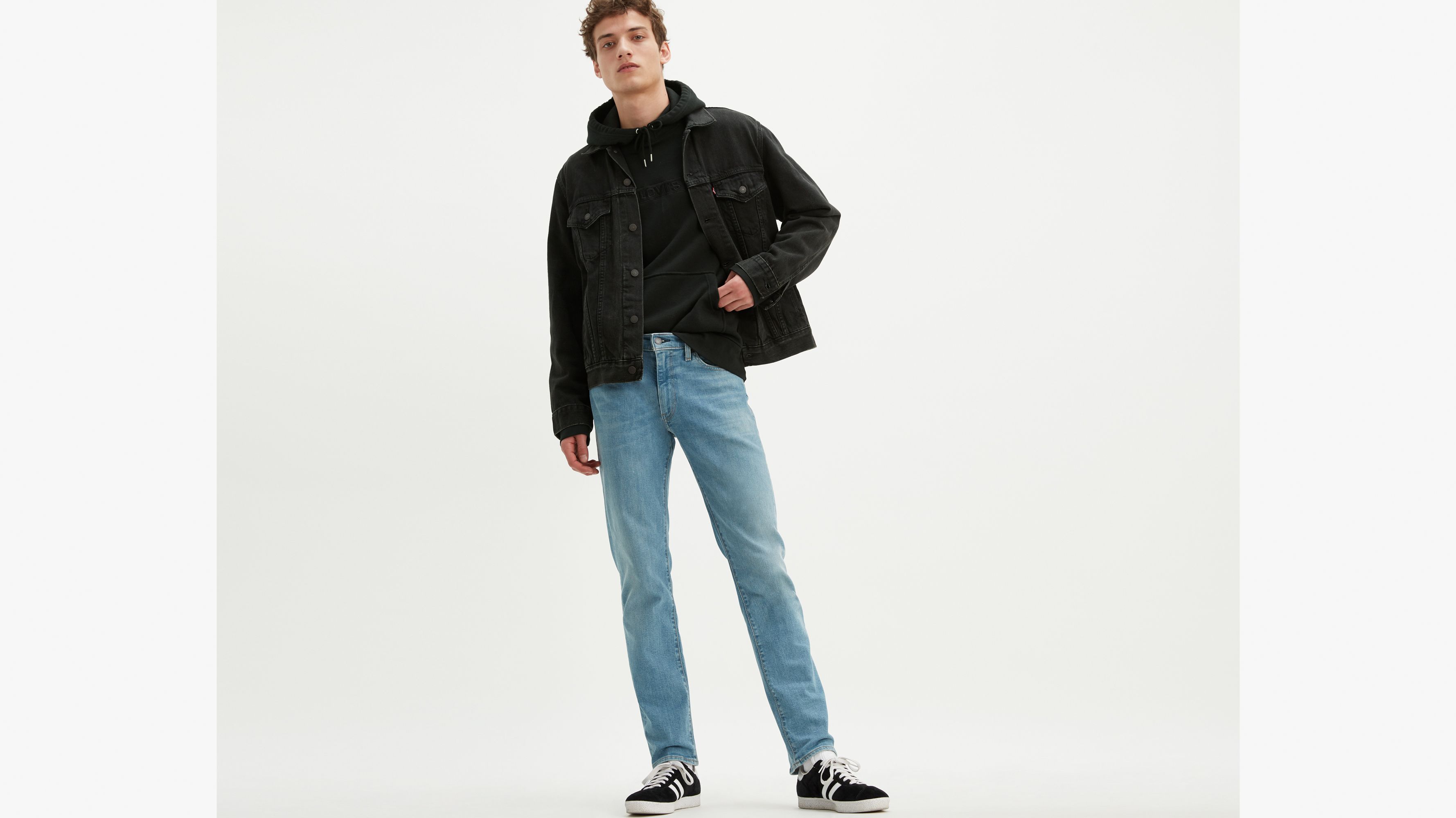 levi's slim fit denim jacket
