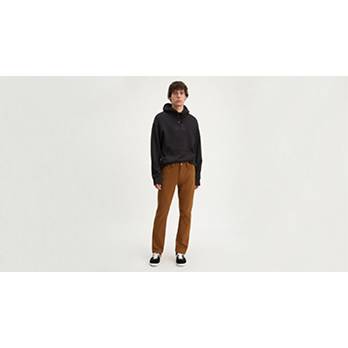 511™ Slim Fit Twill Pants - Brown | Levi's® US