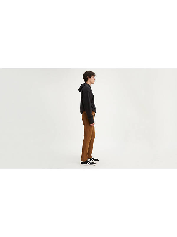 511™ Slim Fit Twill Pants - Brown | Levi's® US