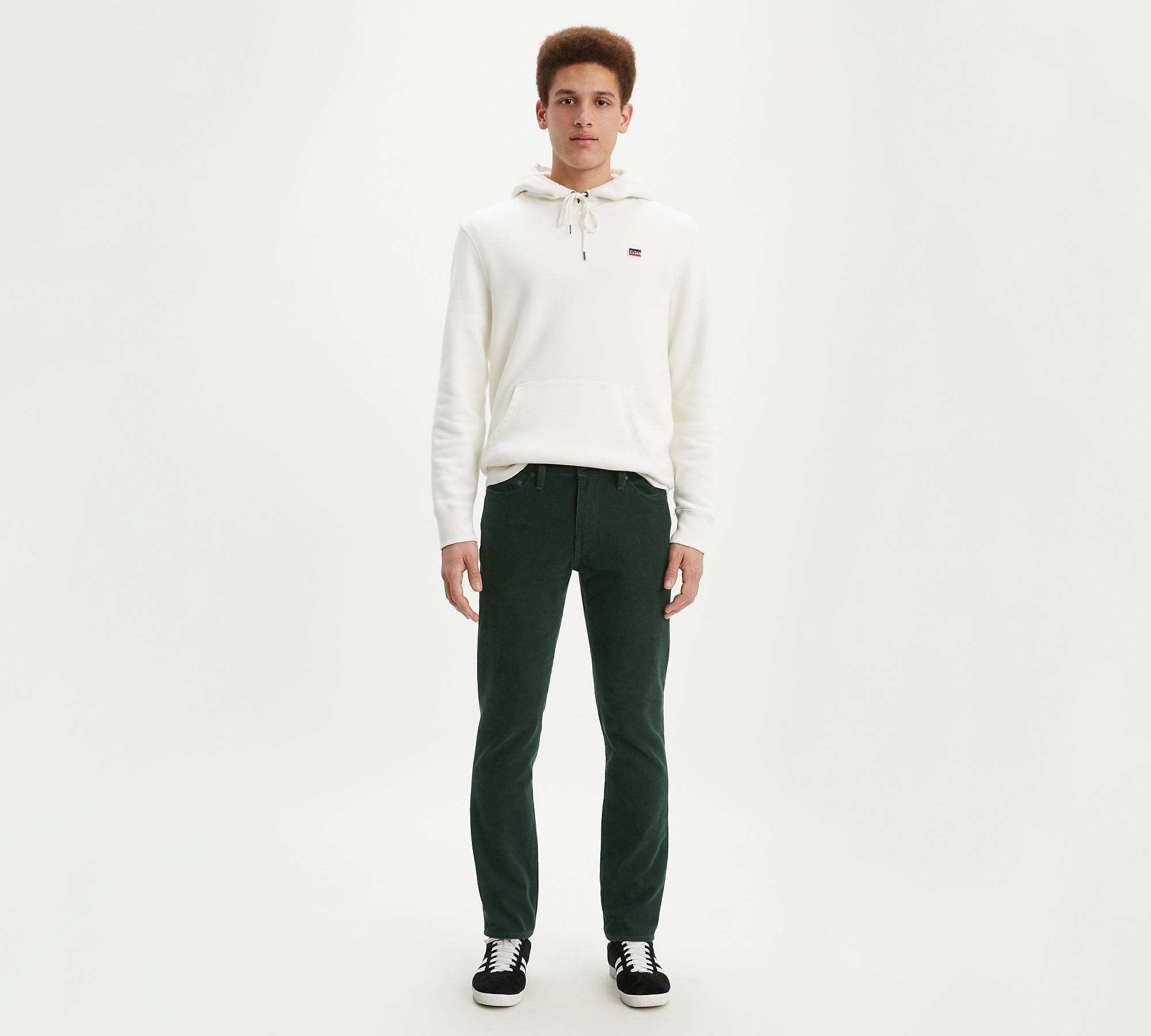 511™ Slim Fit Corduroy Men's Jeans - Green | Levi's® US