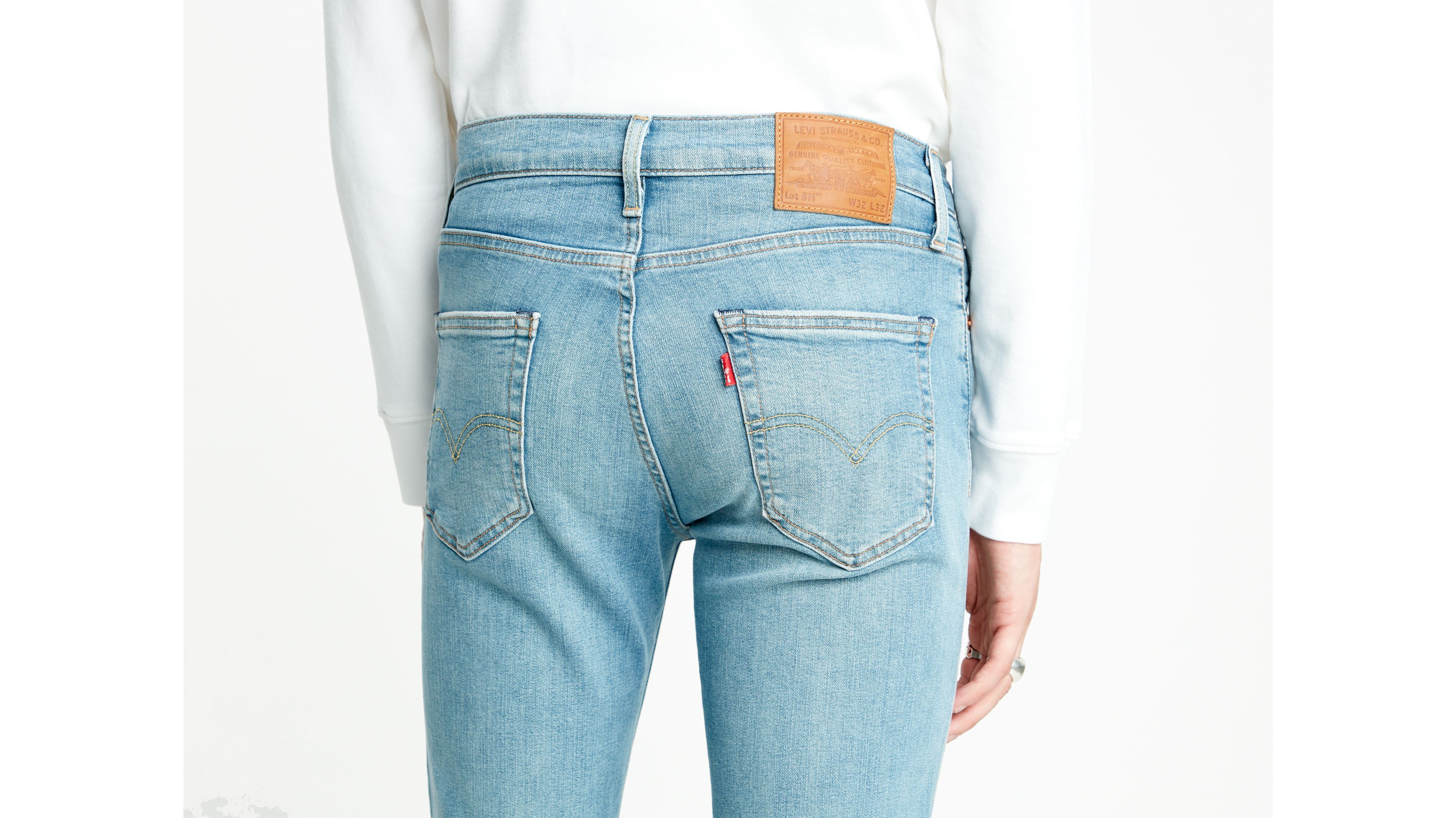 Levi's light wash skinny jeans best sale