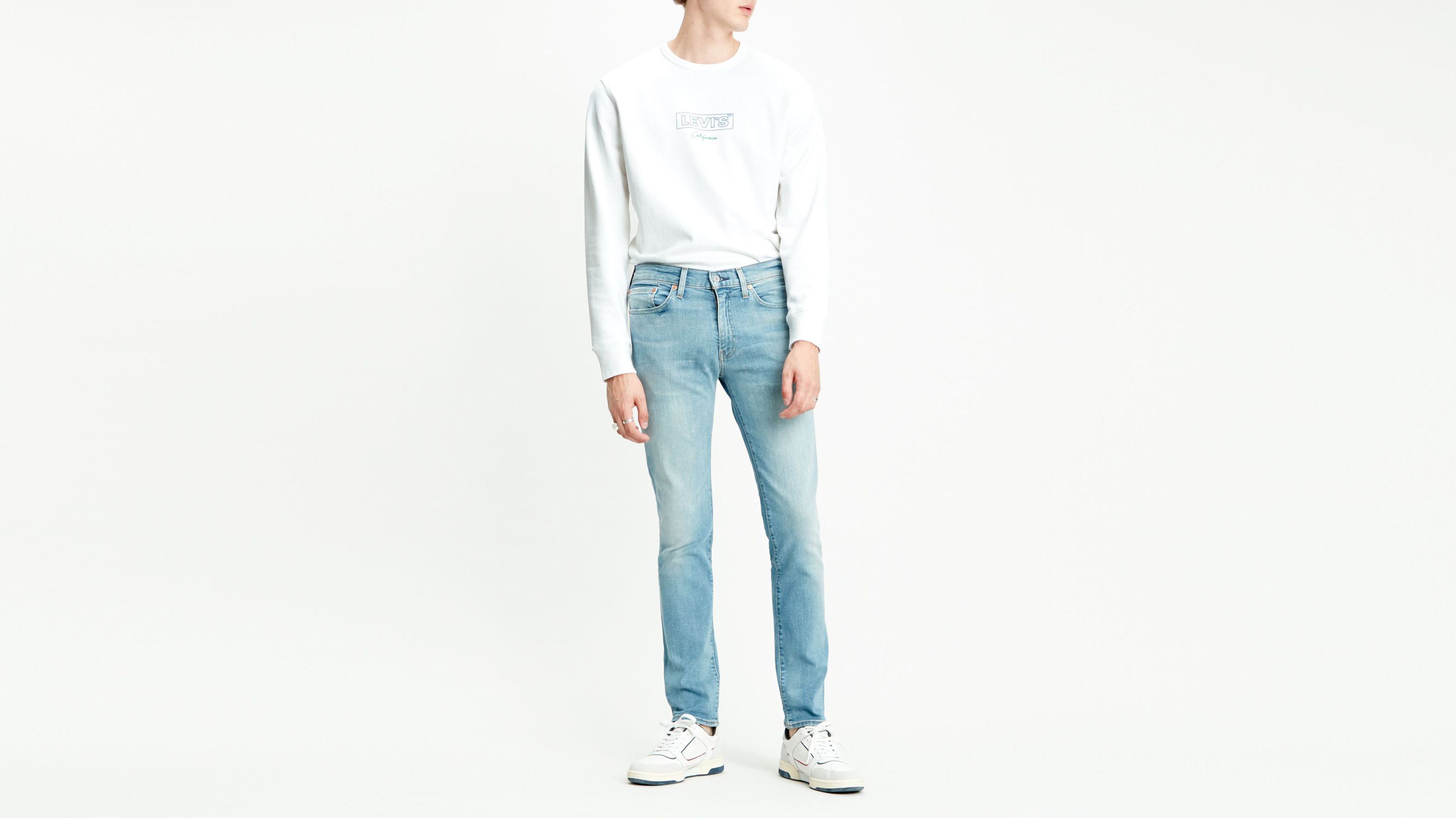 levi's blue 511 slim jeans