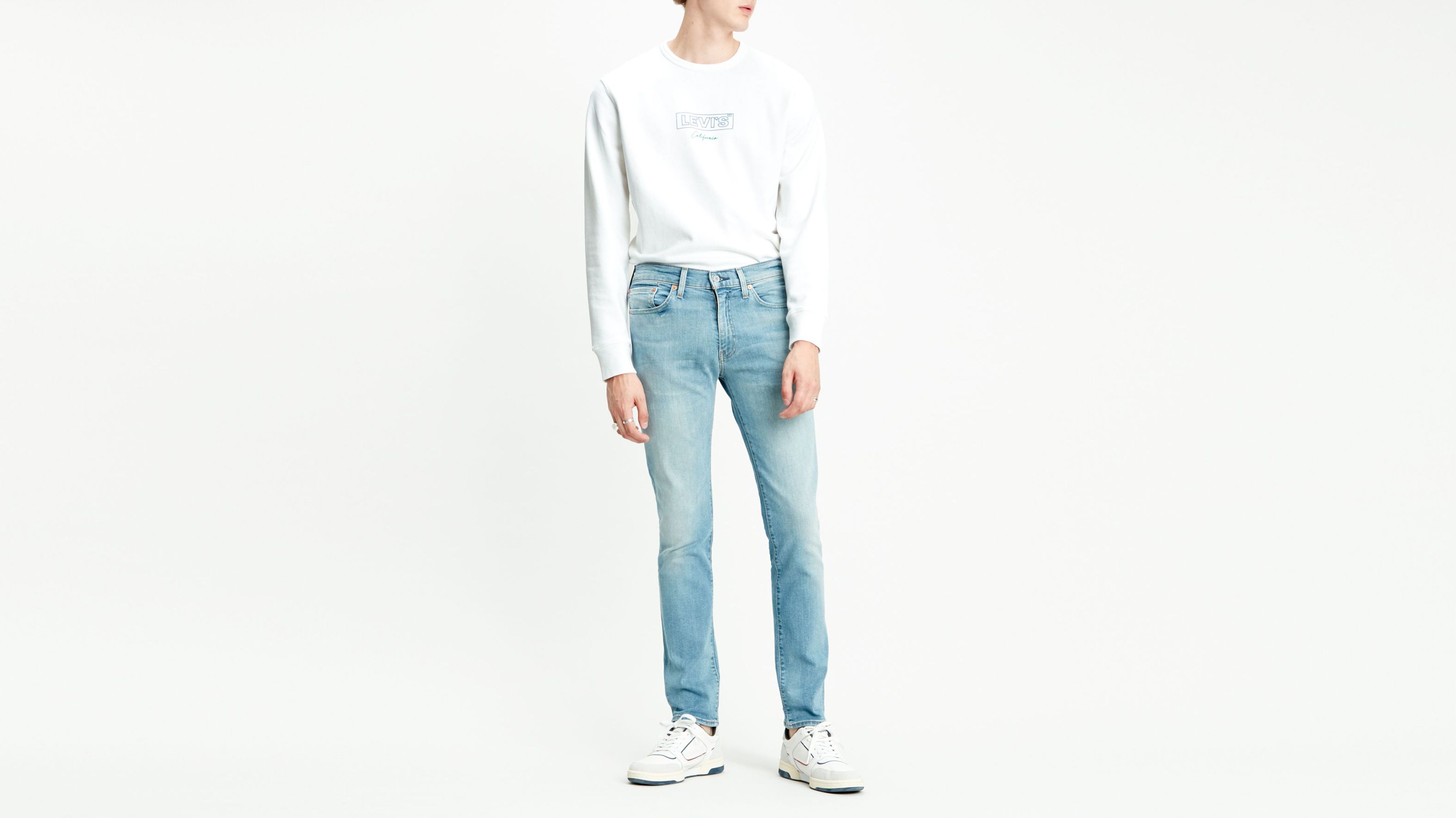 levi's 511 light blue jeans