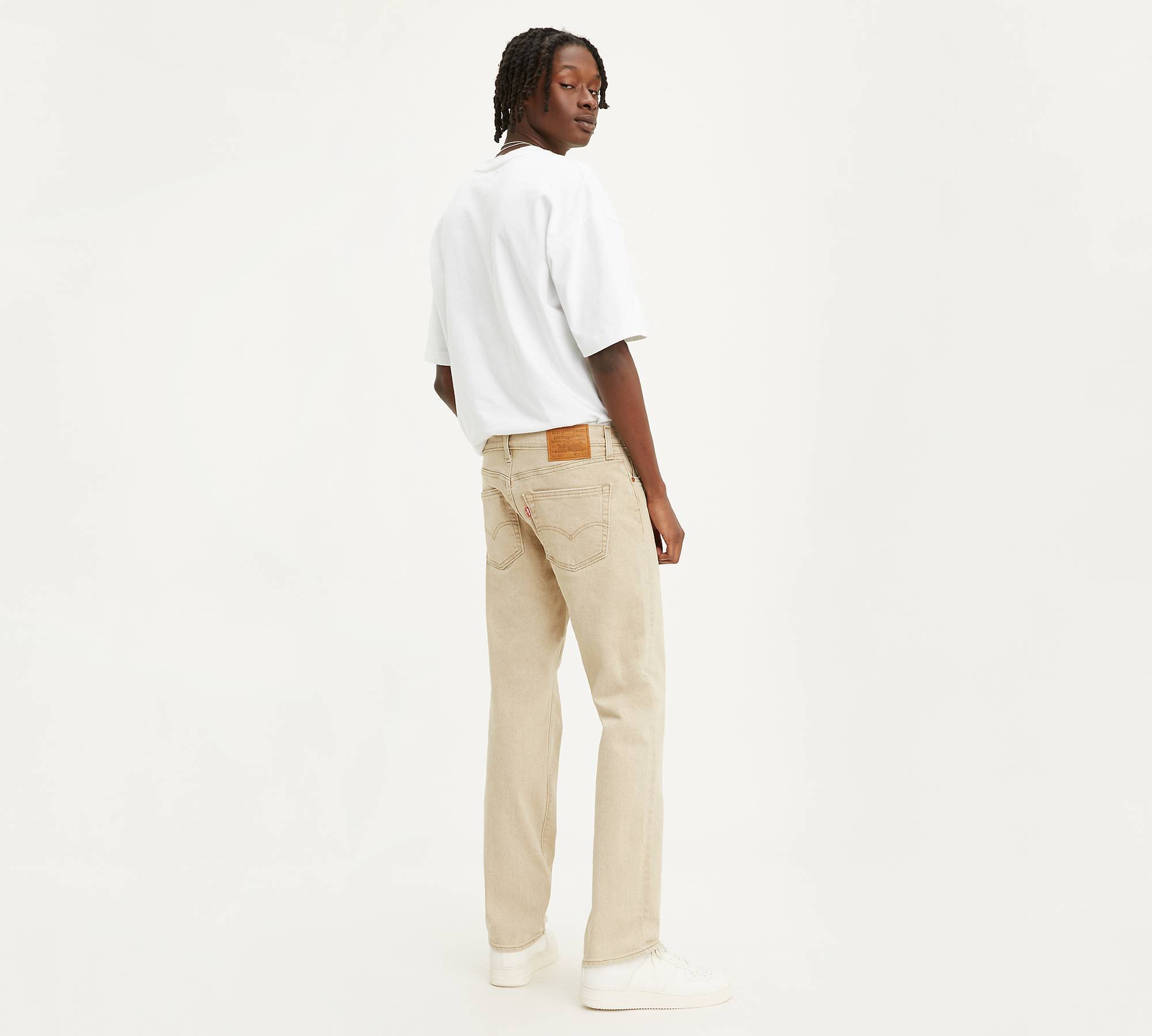 511™ Slim Fit Men's Jeans - White | Levi's® CA