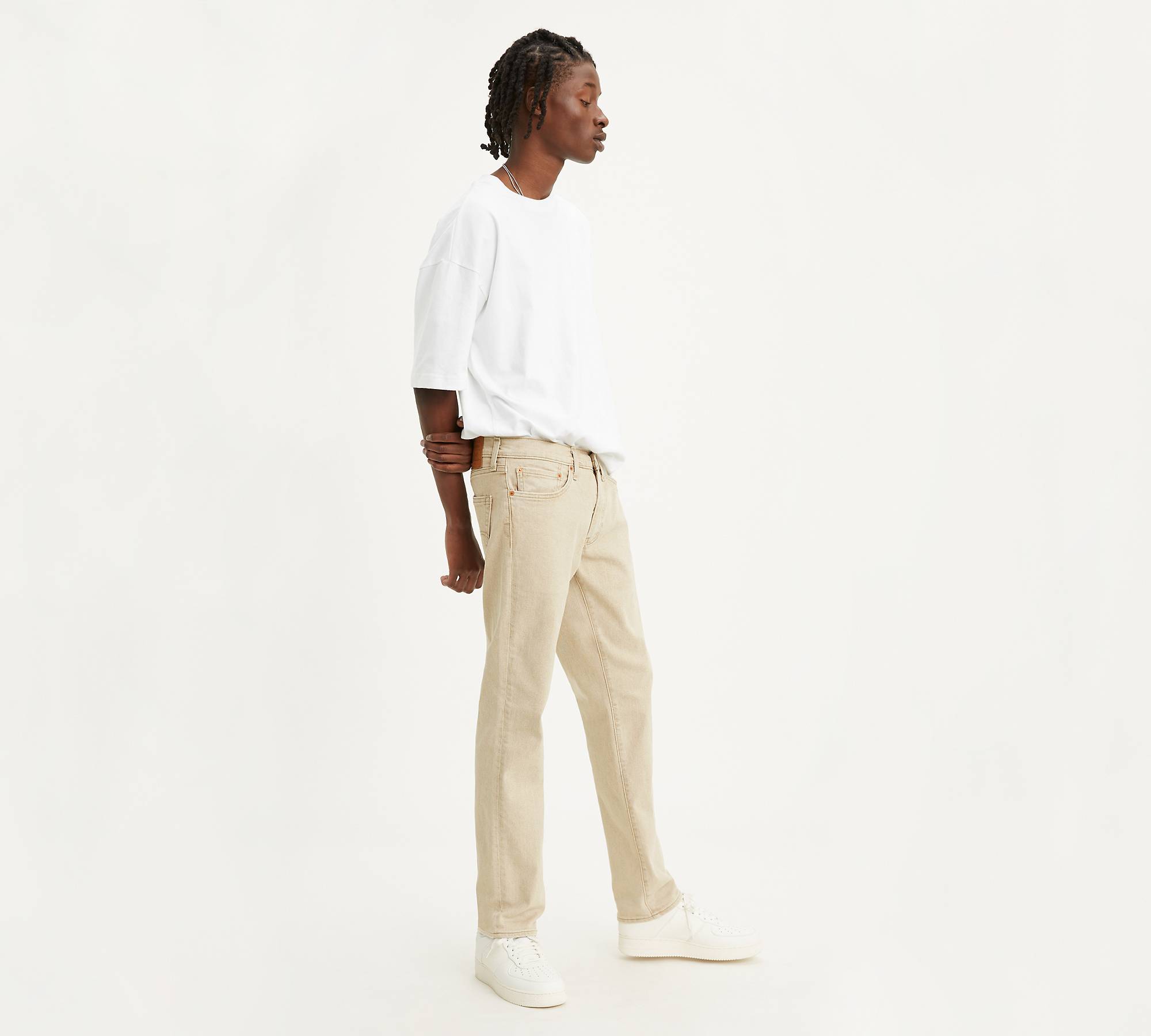 511™ Slim Fit Men's Jeans - White | Levi's® CA