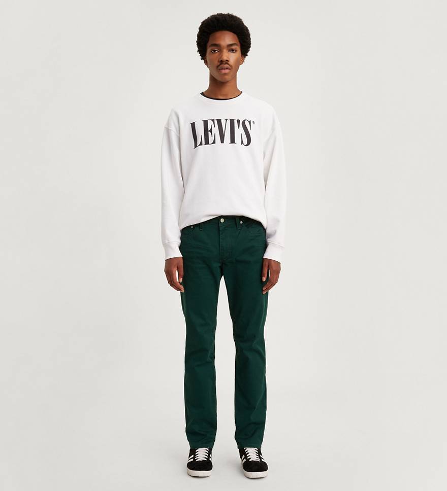 511™ Slim Fit All Seasons Tech Men's Jeans - Green | Levi's® US
