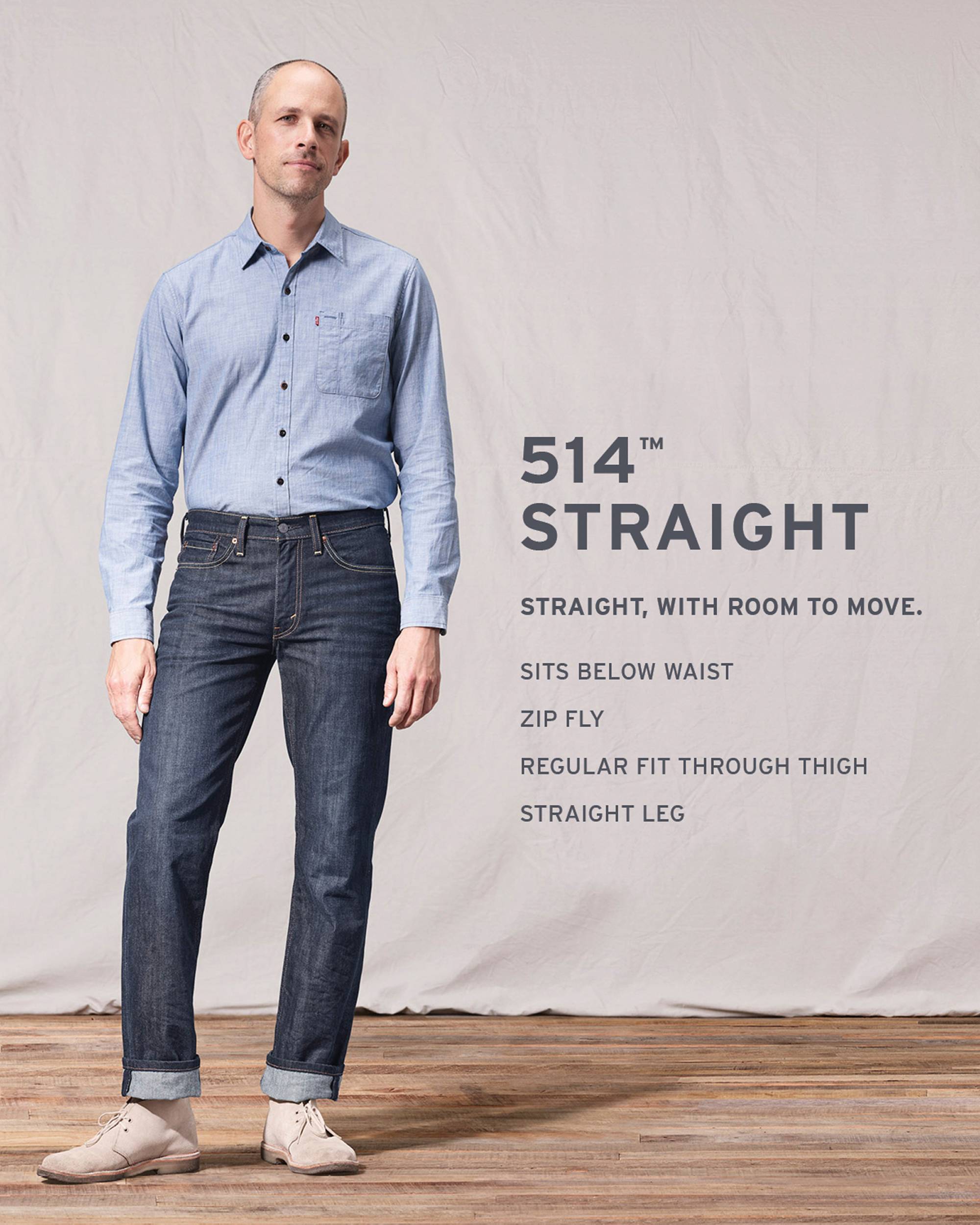 514™ Straight Fit Men's Jeans 4
