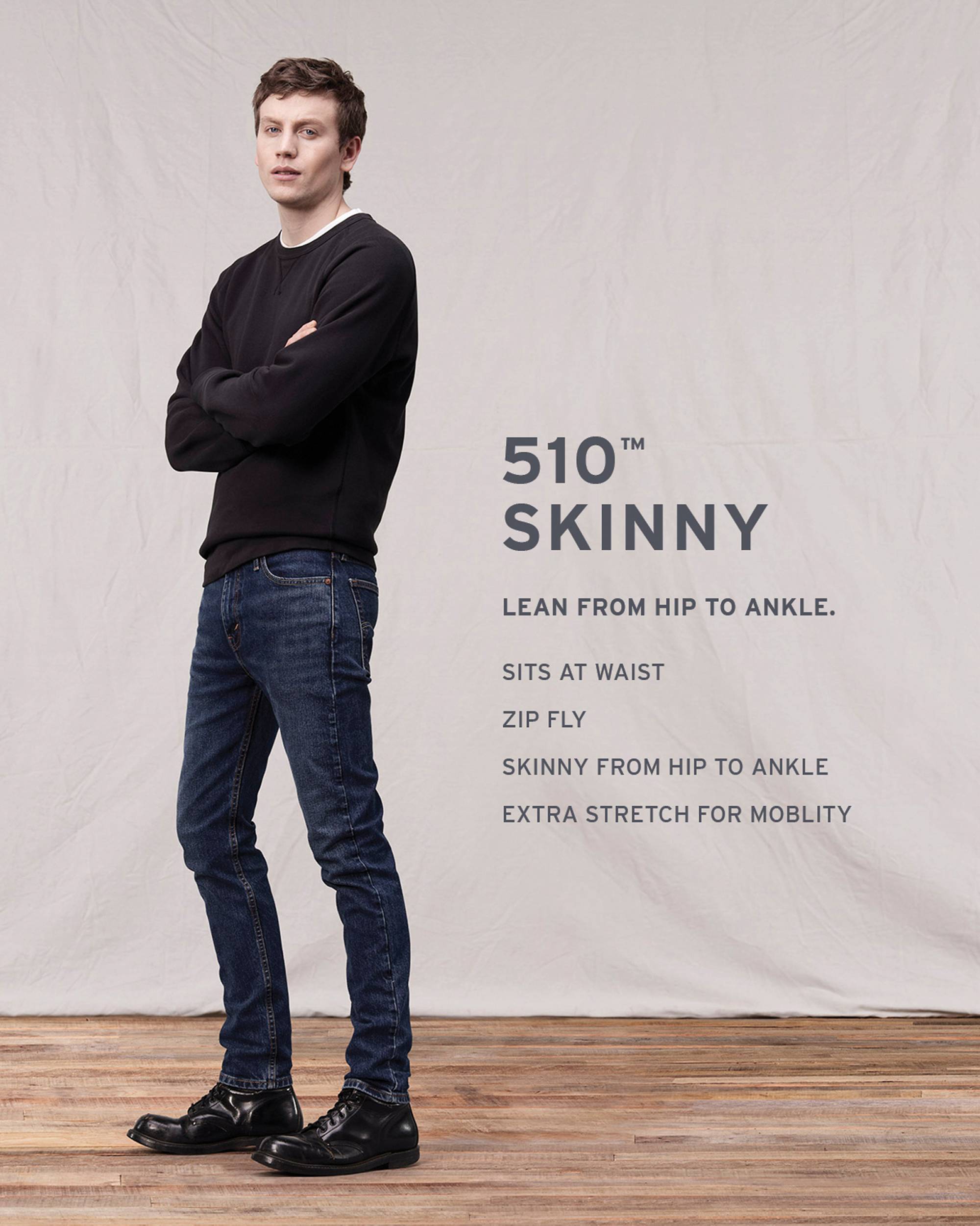 510™ Skinny Fit Men's Jeans 4
