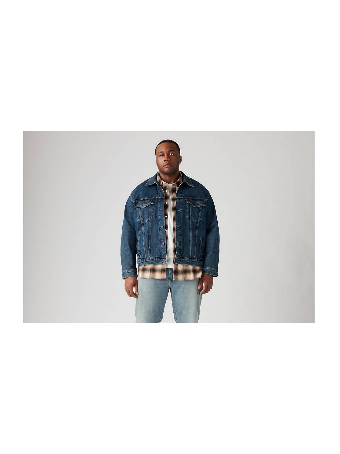 Men's Jean Jacket Hoodie Cotton Denim Long Sleeve Hybrid Hooded Trucker  Jacket, Light Blue, XL