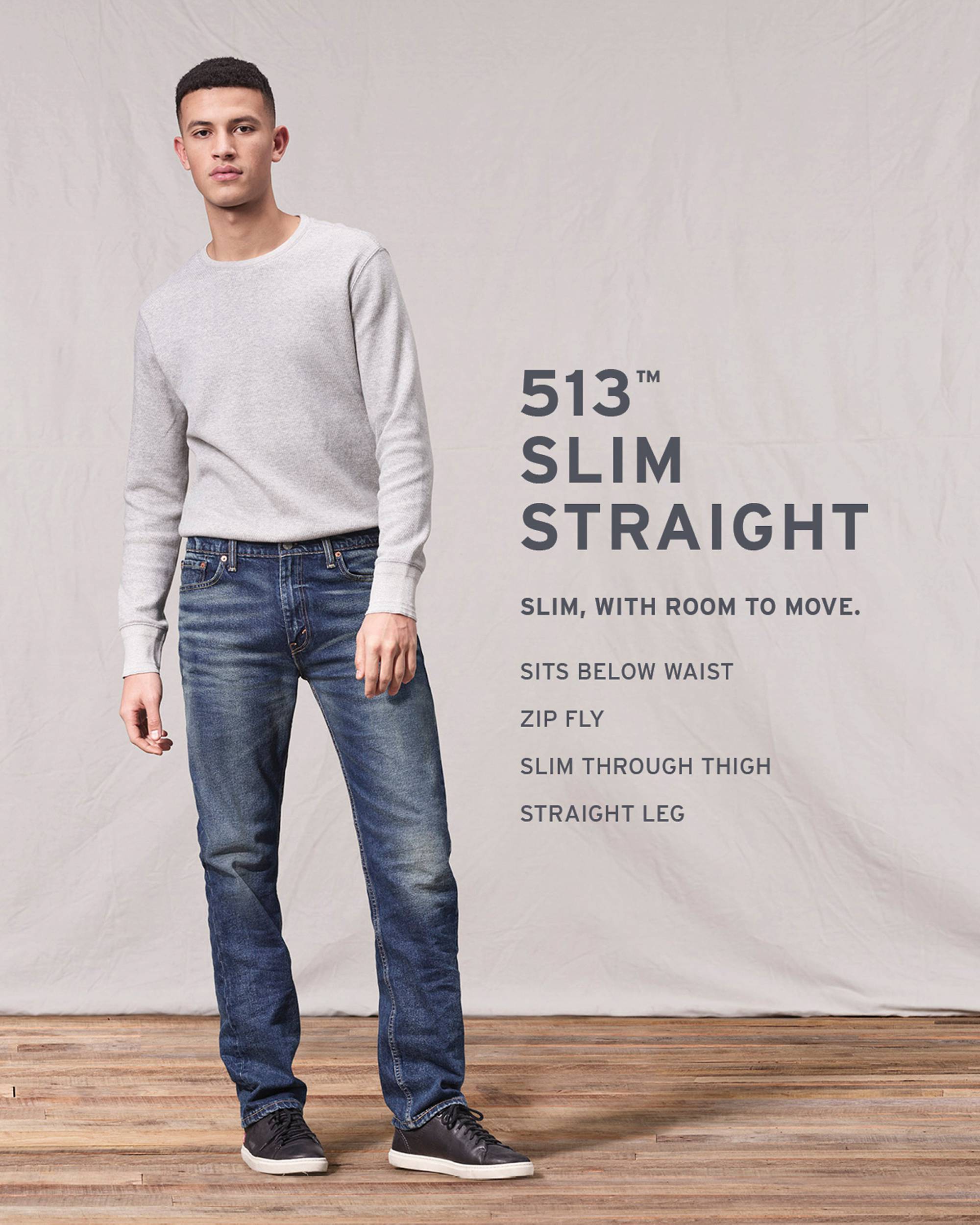 513™ Slim Straight Men's Jeans 4