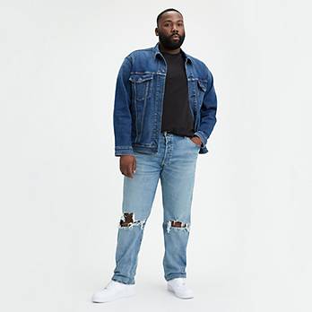 501® Original Fit Stretch Men's Jeans (big & Tall) - Light Wash | Levi ...