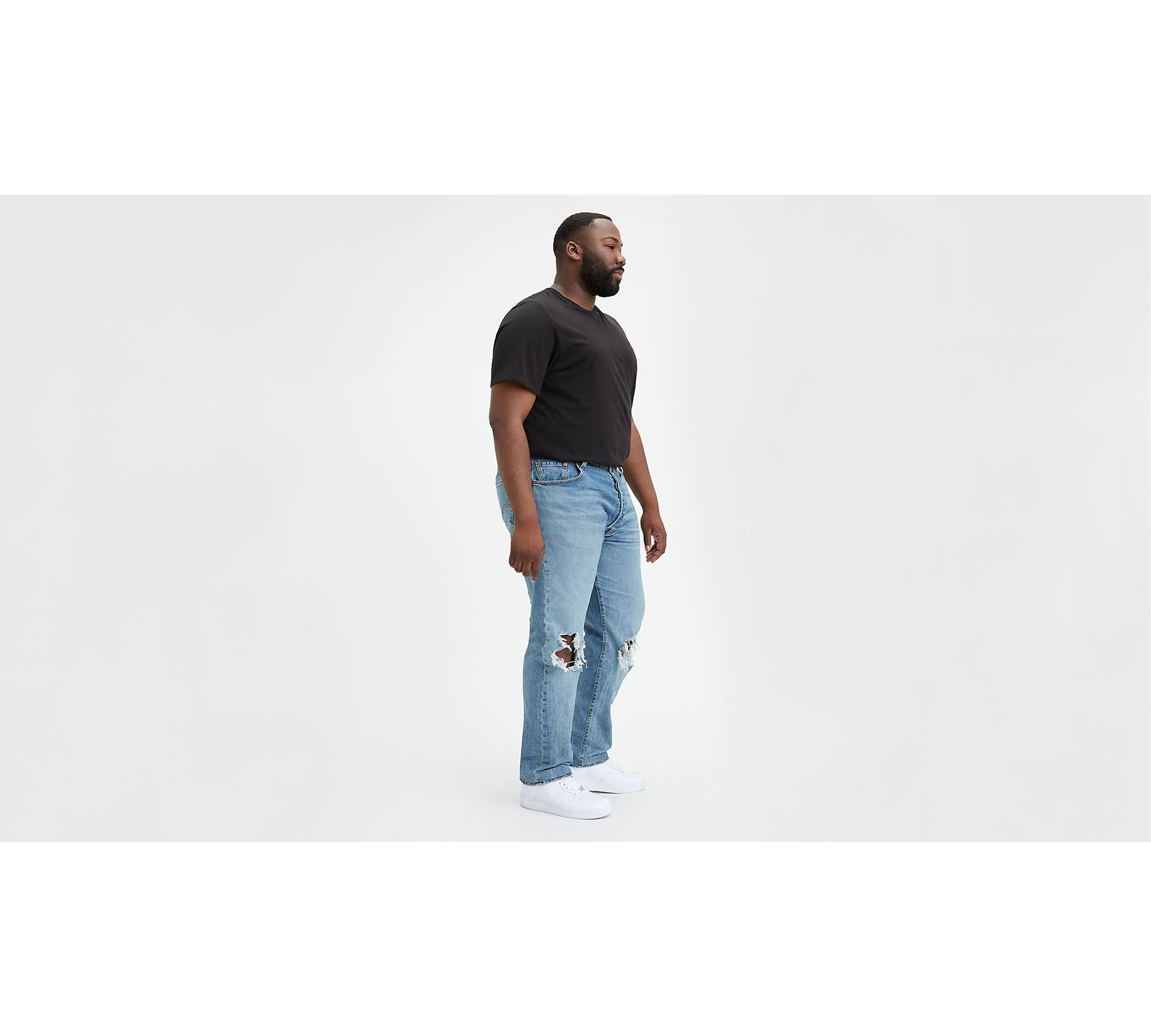 501® Original Fit Stretch Men's Jeans (big & Tall) - Light Wash | Levi ...