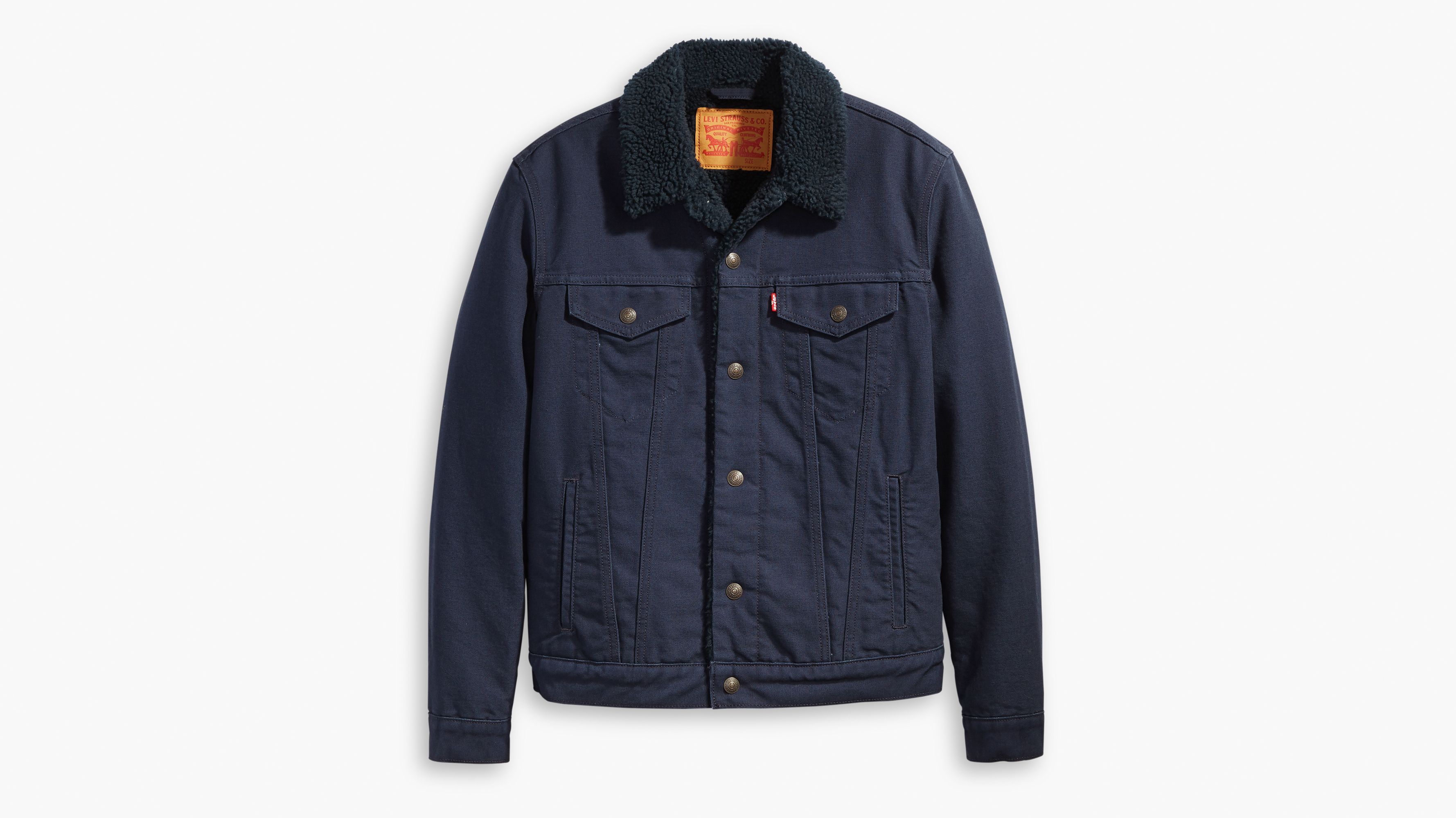 Levi's Faux Fur Collar Corduroy Jacket | Stylish jackets, Jackets, Sherpa  trucker jacket