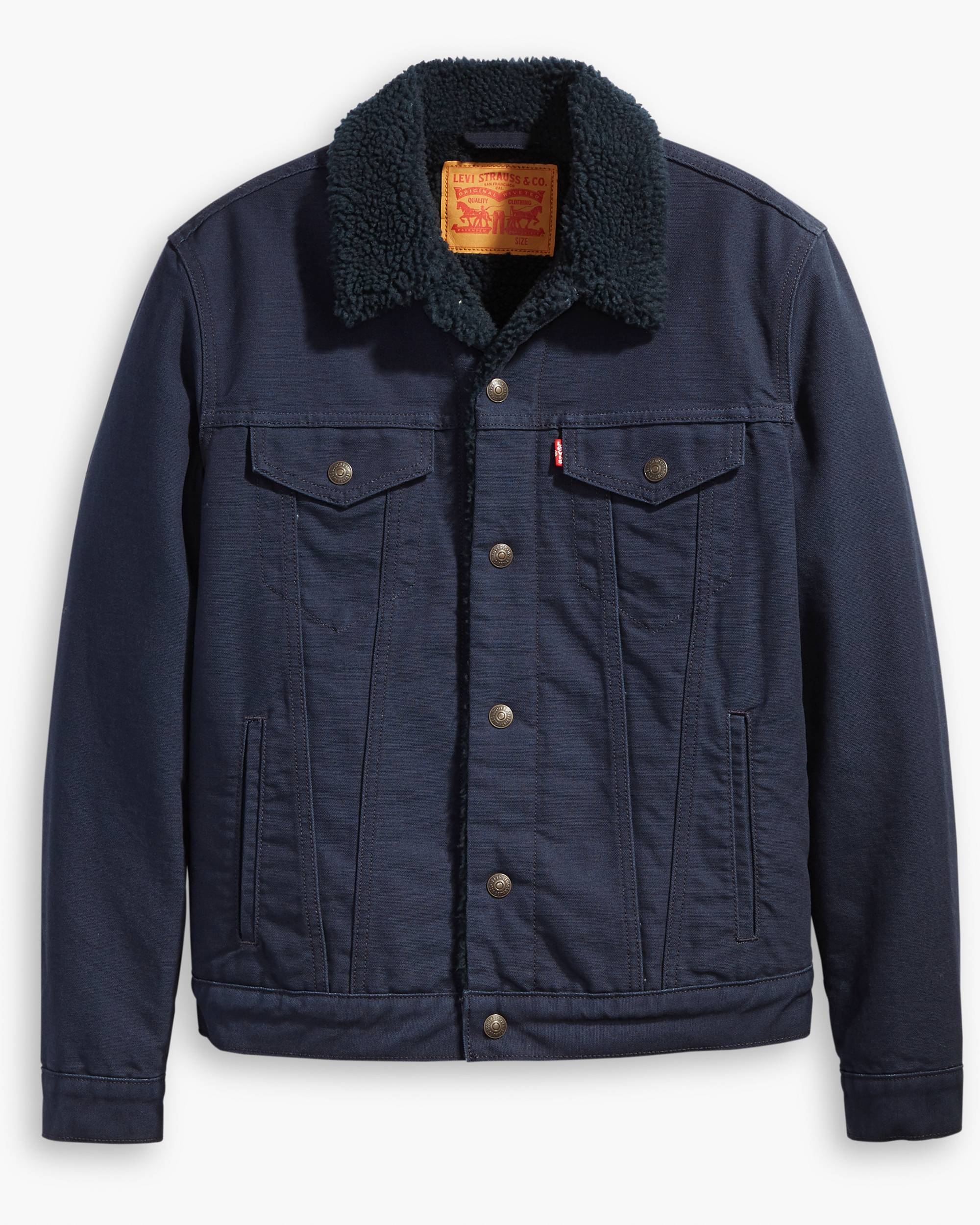 Canvas Sherpa Trucker Jacket 3