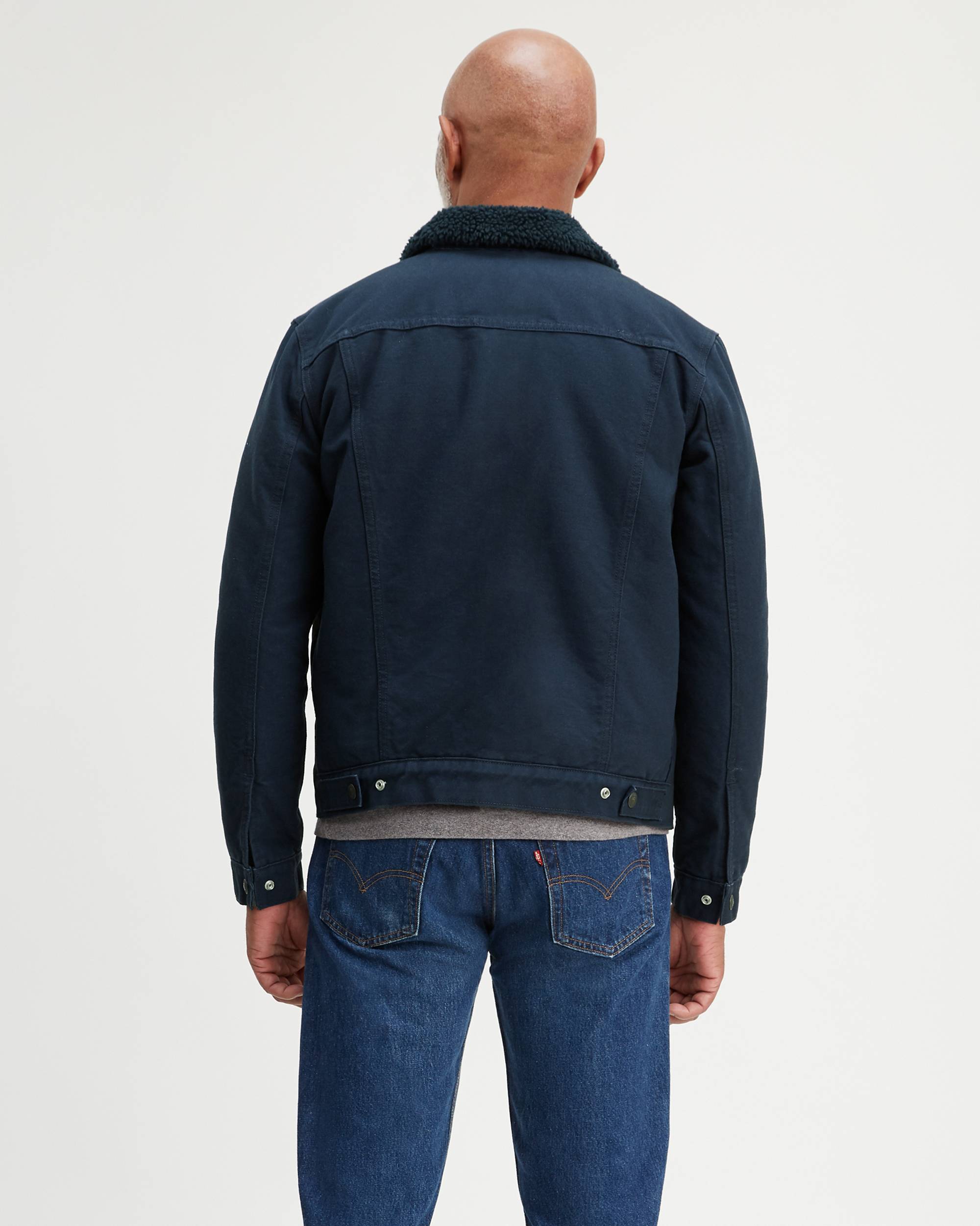 Canvas Sherpa Trucker Jacket 2