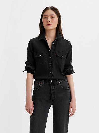 Essential Western Denim Shirt - Black | Levi's® US