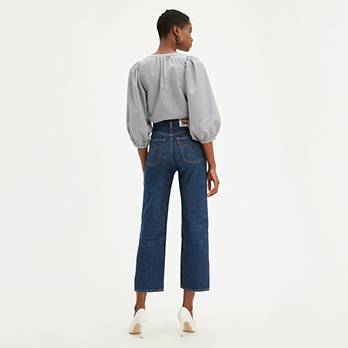 Levi's® WellThread™ Ribcage Straight Ankle Jeans 4