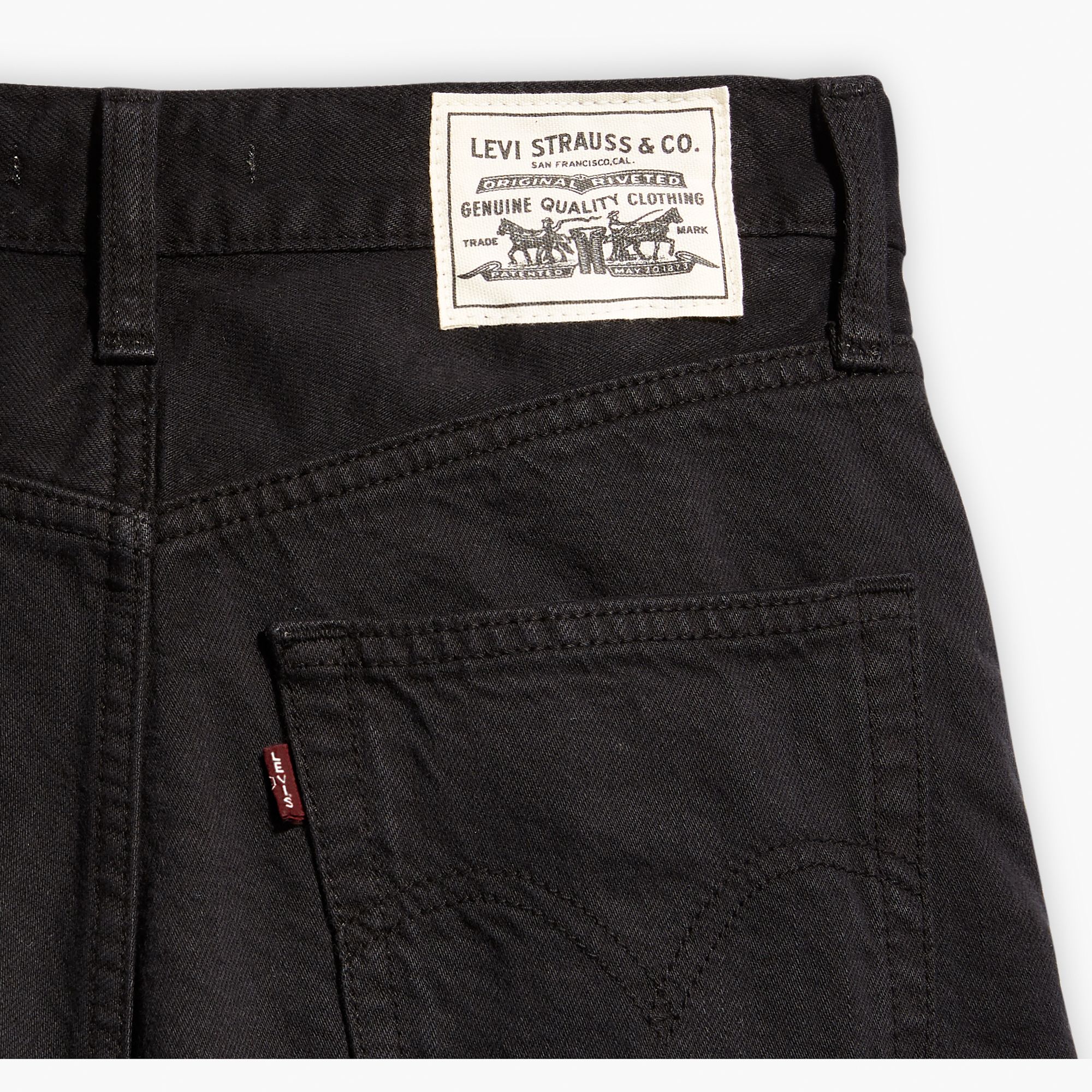 levi's wellthread ribcage shorts