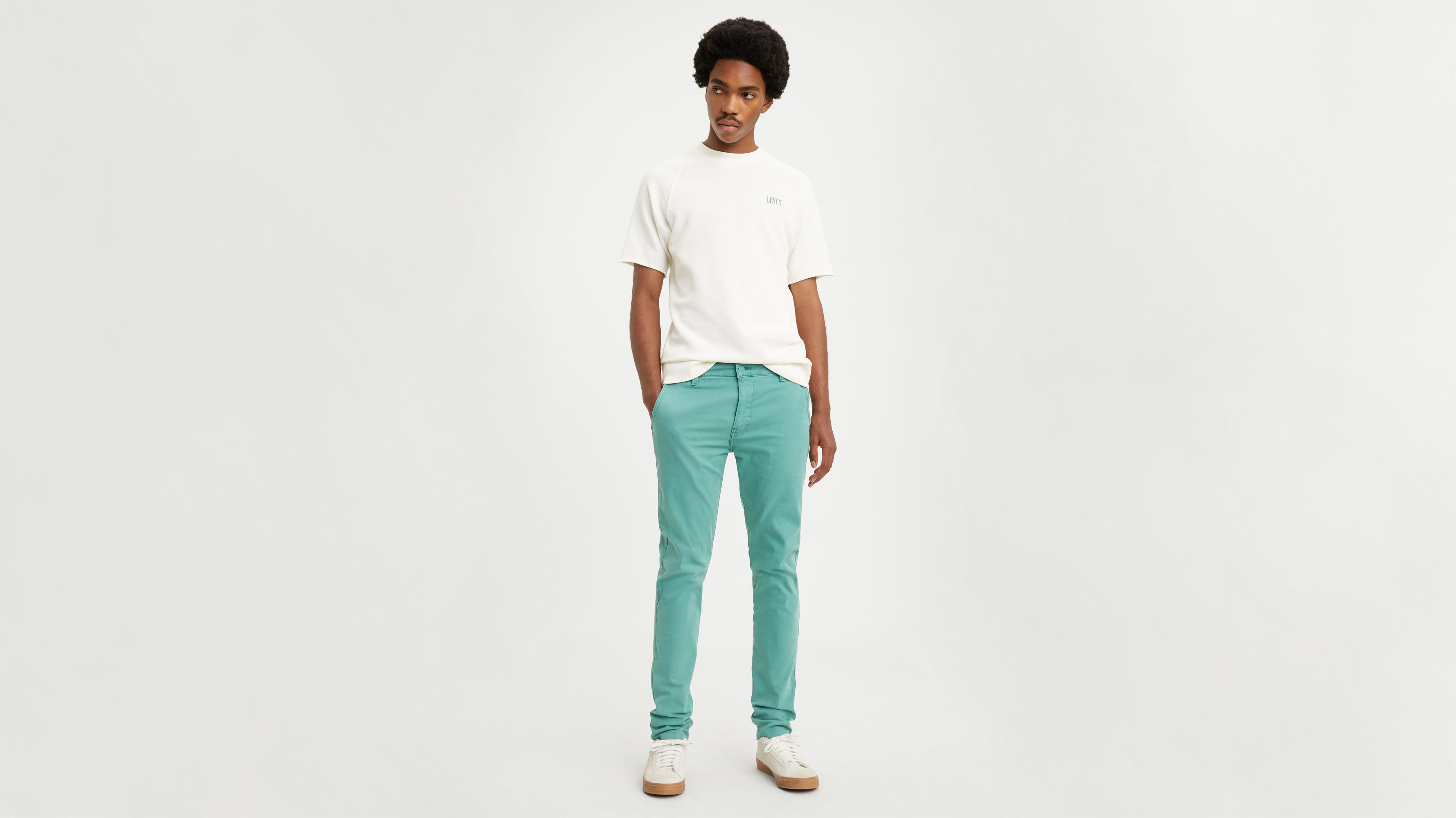 levis blue chinos