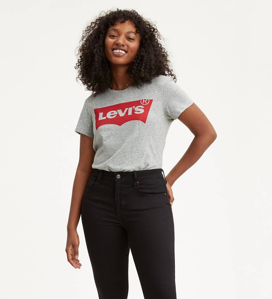 Levi's® Logo Perfect Tee Shirt - White | Levi's® CA